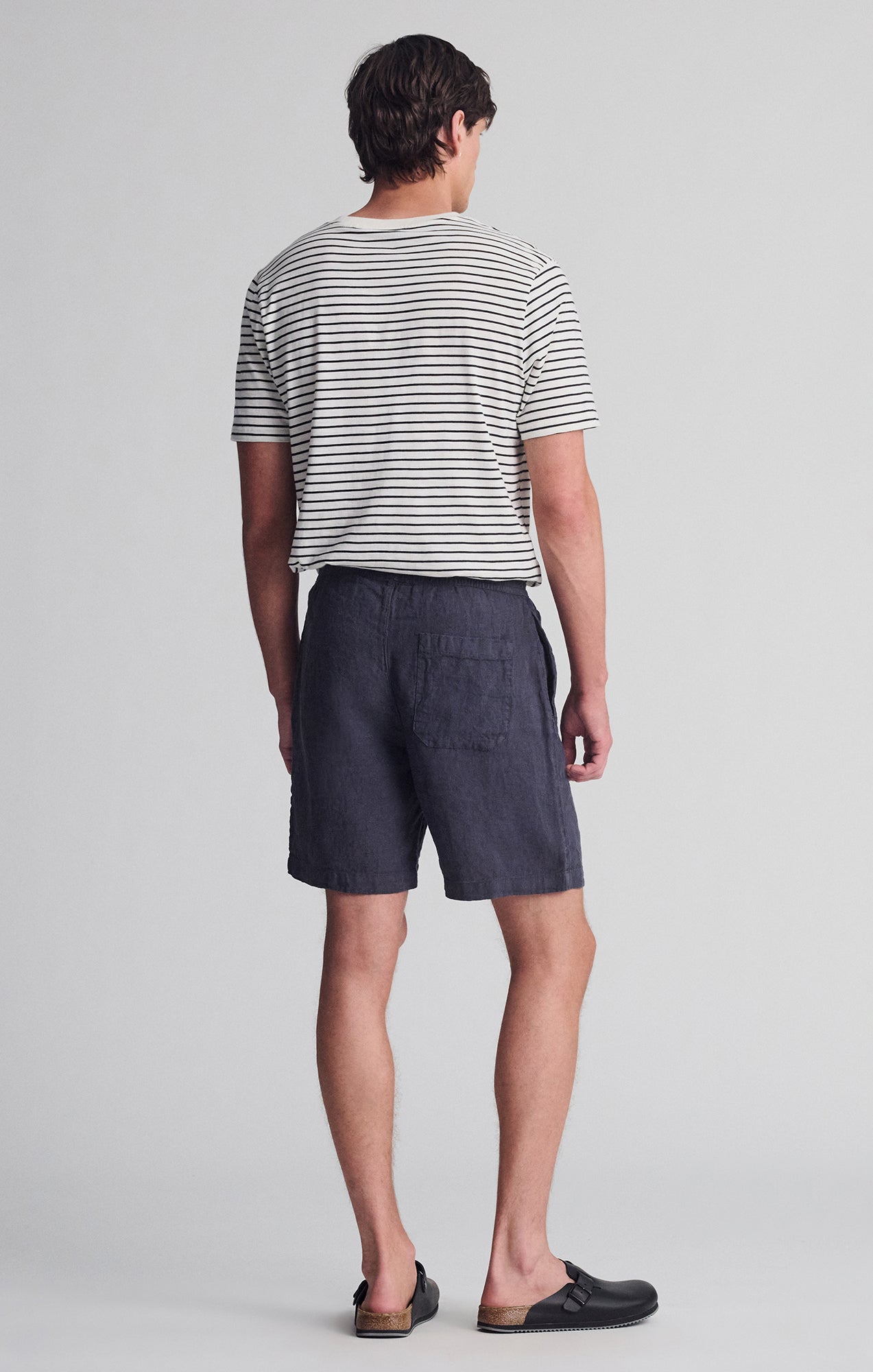 LINEN POCKET SHORTS IN PERISCOPE - Mavi Jeans