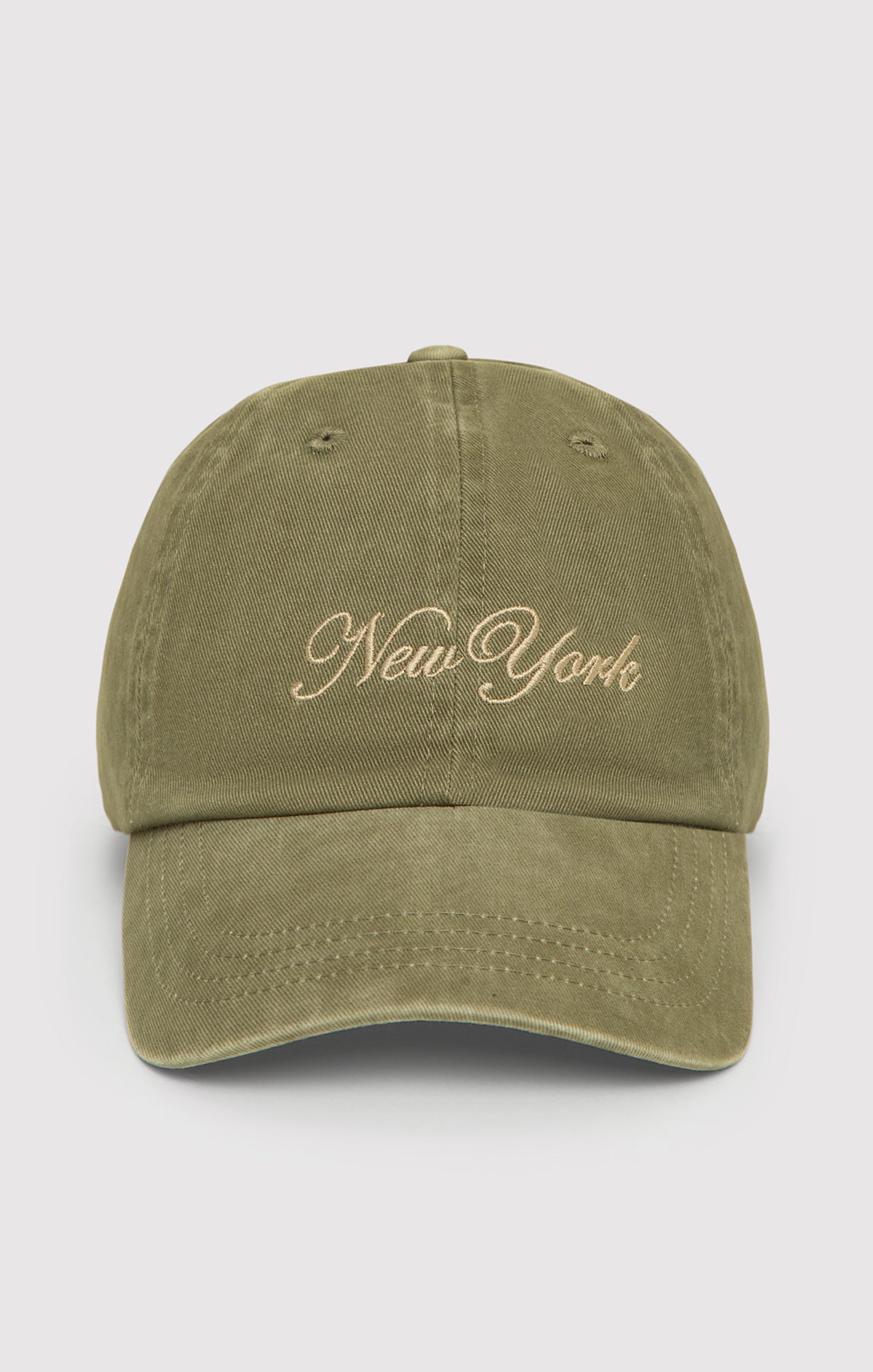 NEW YORK CAP IN DEEP LICHEN GREEN - Mavi Jeans