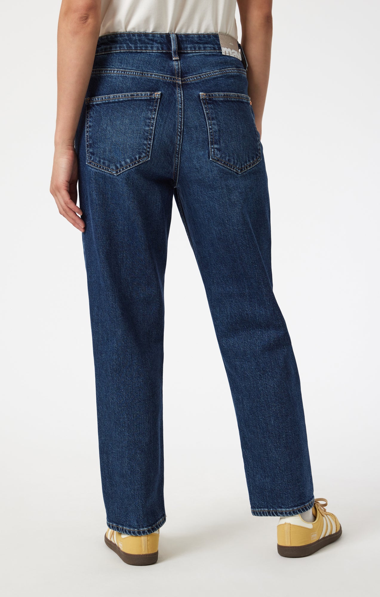 SAVANNAH STRAIGHT LEG IN MID CLASSIC BLUE - Mavi Jeans