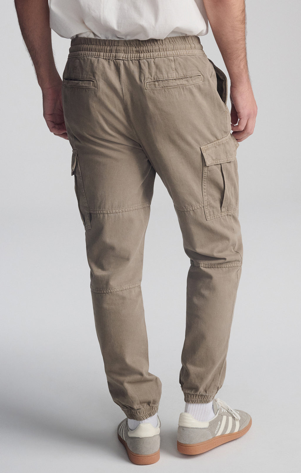 DOUBLE POCKET CUFFED CARGO PANTS IN BRINDLE - Mavi Jeans
