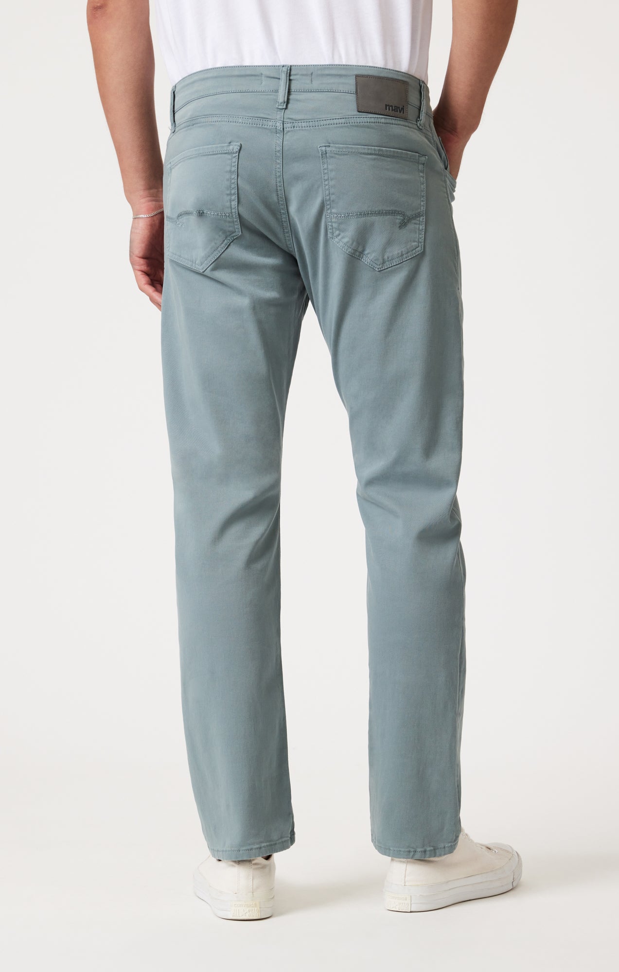 ZACH STRAIGHT LEG IN BLUE CASUAL TWILL - Mavi Jeans