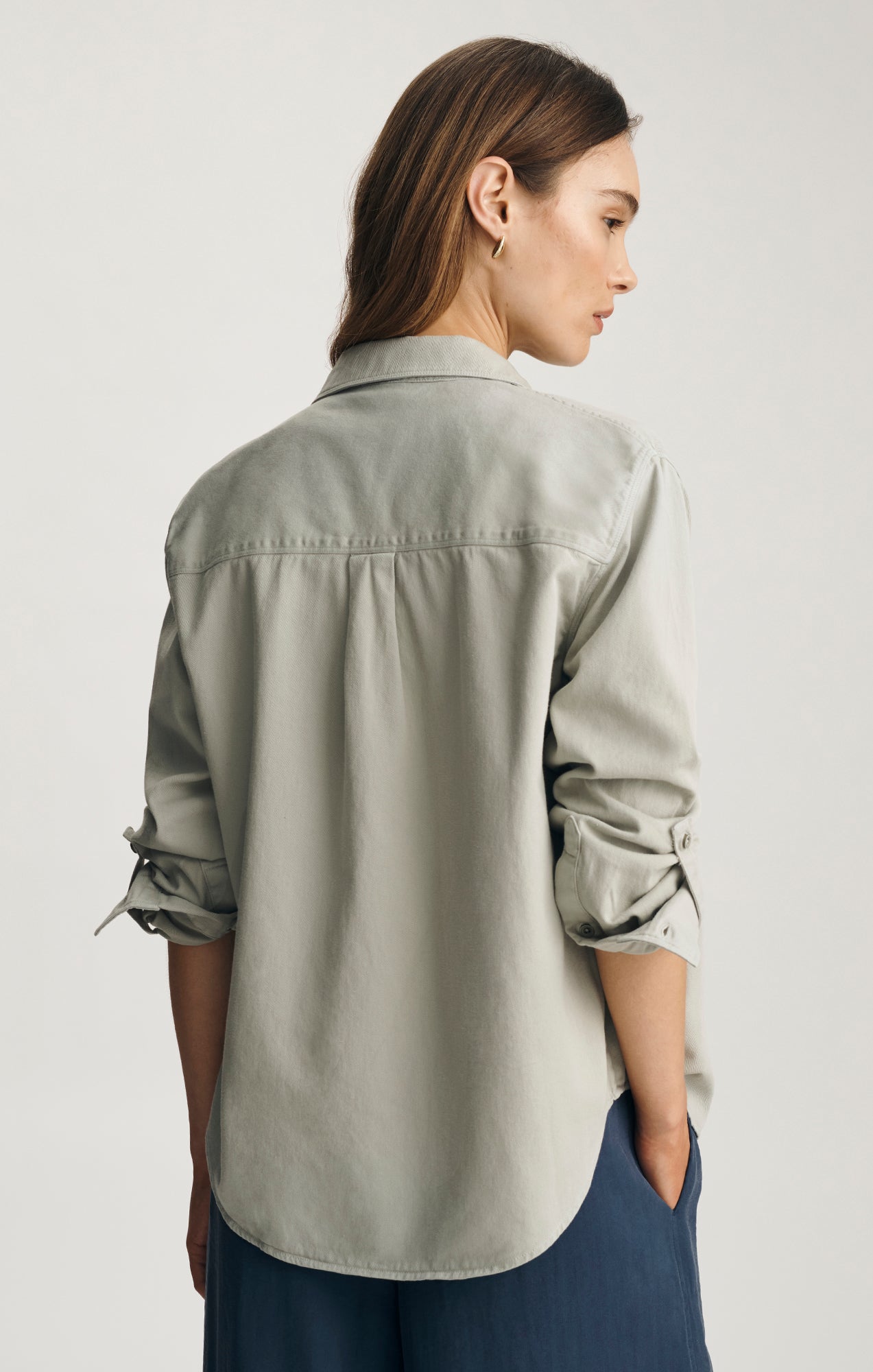 UTILITY SHIRT IN SEAGRASS - Mavi Jeans