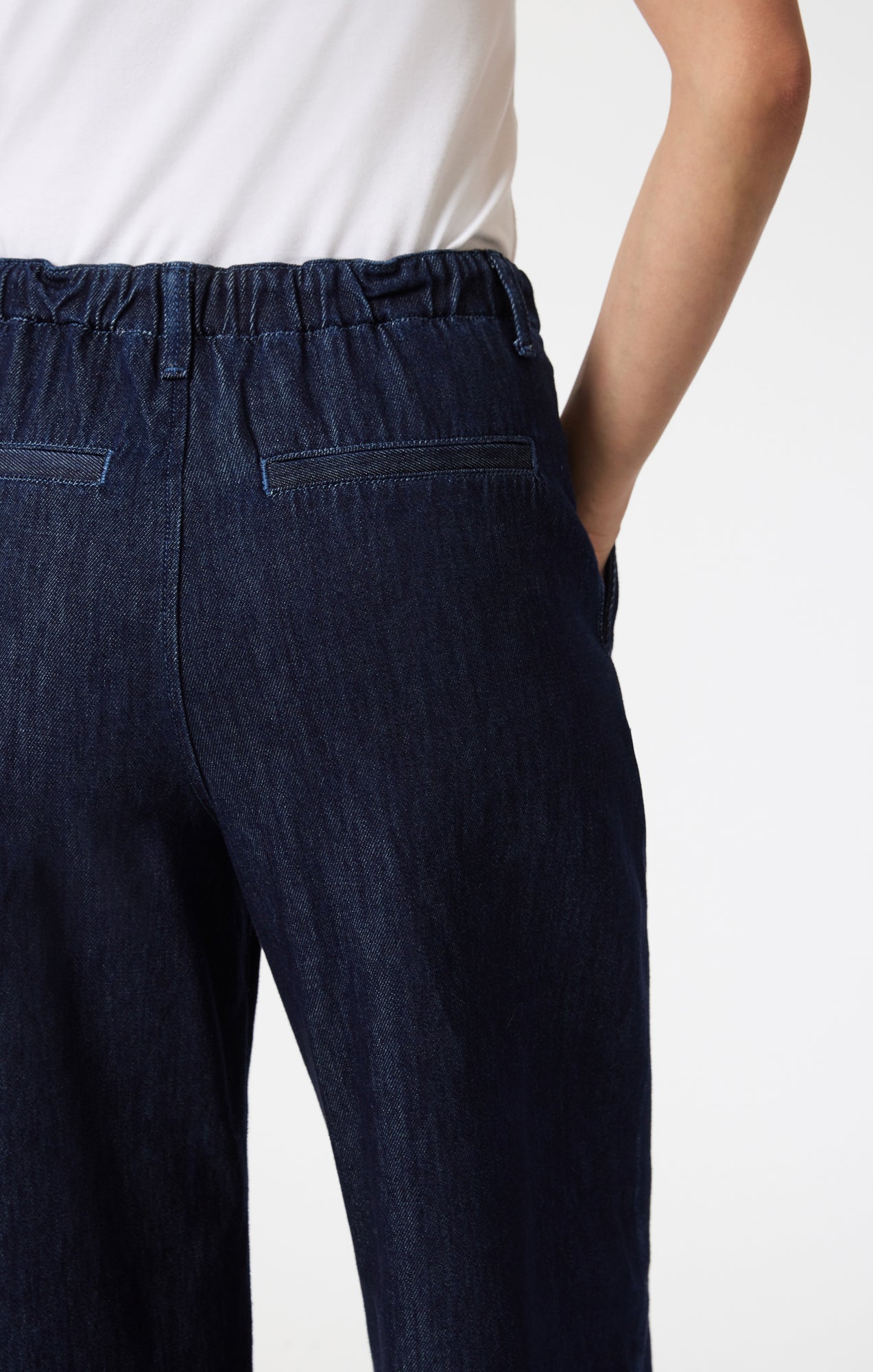 PERA PLEATED WIDE LEG IN RINSE DENIM - Mavi Jeans