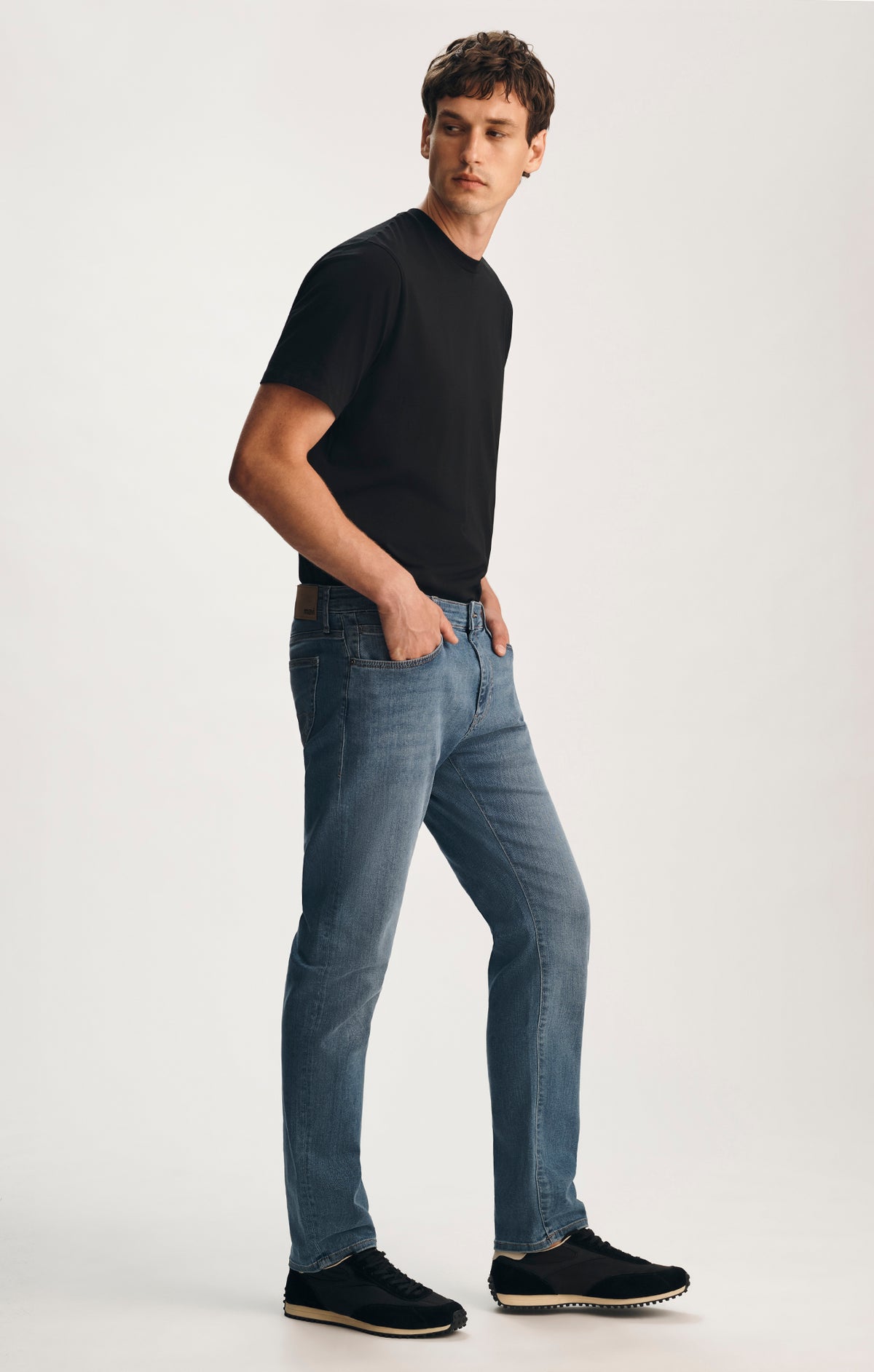 JAKE SLIM LEG IN DARK USED SUPERMOVE - Mavi Jeans