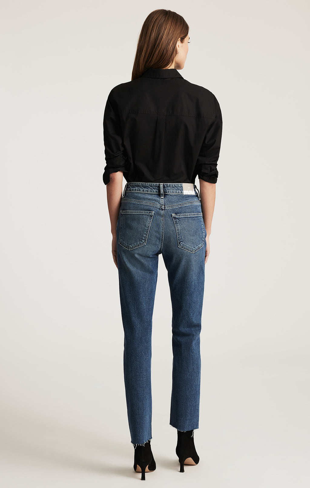 NEW YORK STRAIGHT LEG IN DEEP USED CLASSIC BLUE - Mavi Jeans