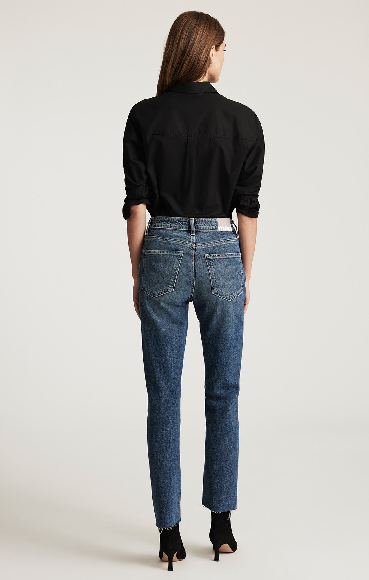 NEW YORK STRAIGHT LEG IN DEEP USED CLASSIC BLUE - Mavi Jeans