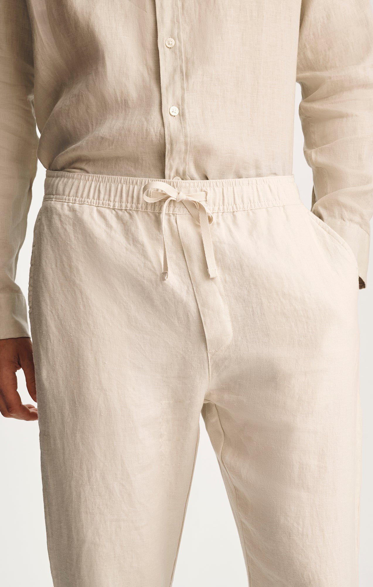 PANTS IN SILVER BIRCH - Mavi Jeans