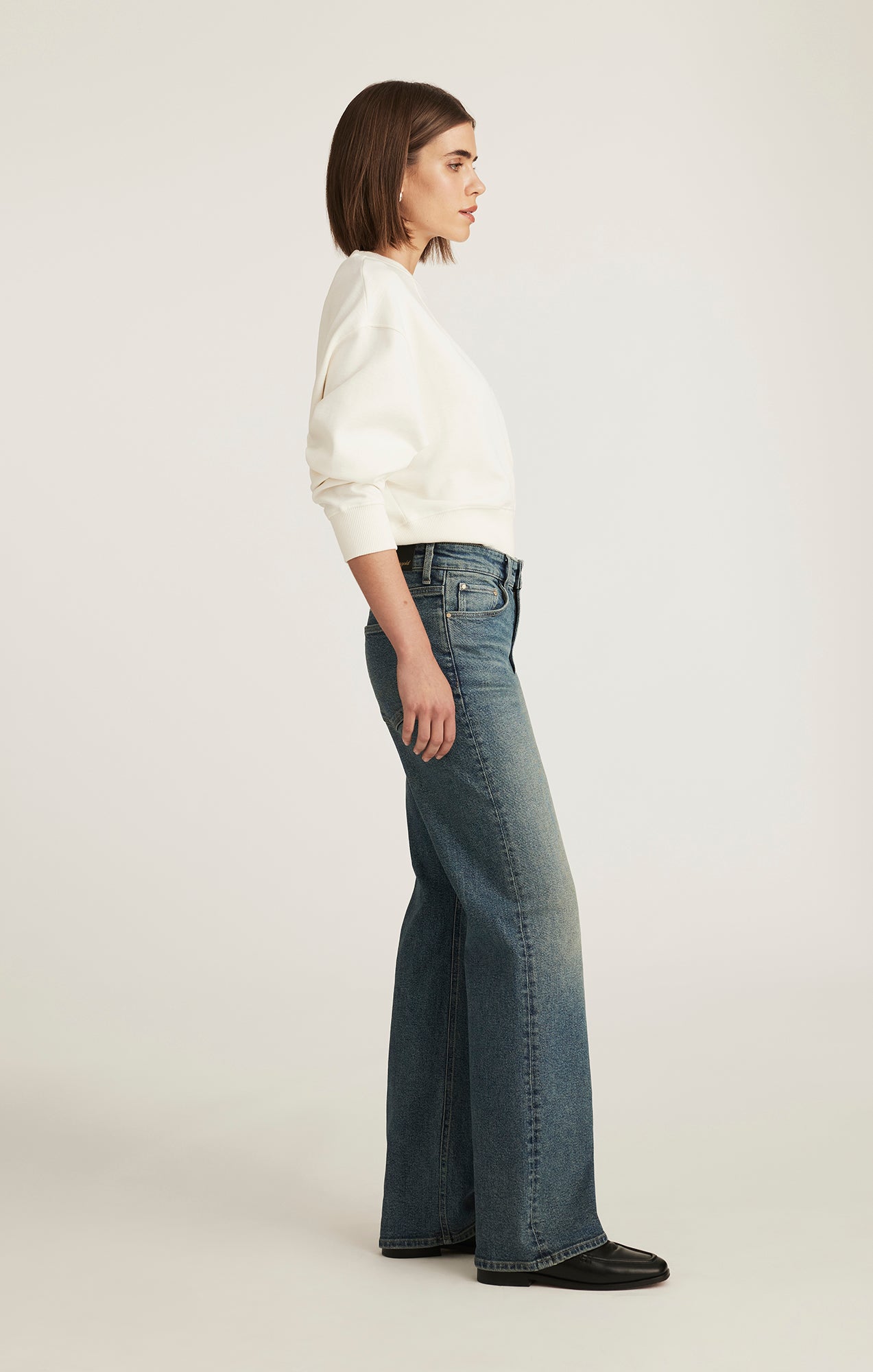 TAYLOR STRAIGHT LEG IN MID USED GOLD PREMIUM - Mavi Jeans