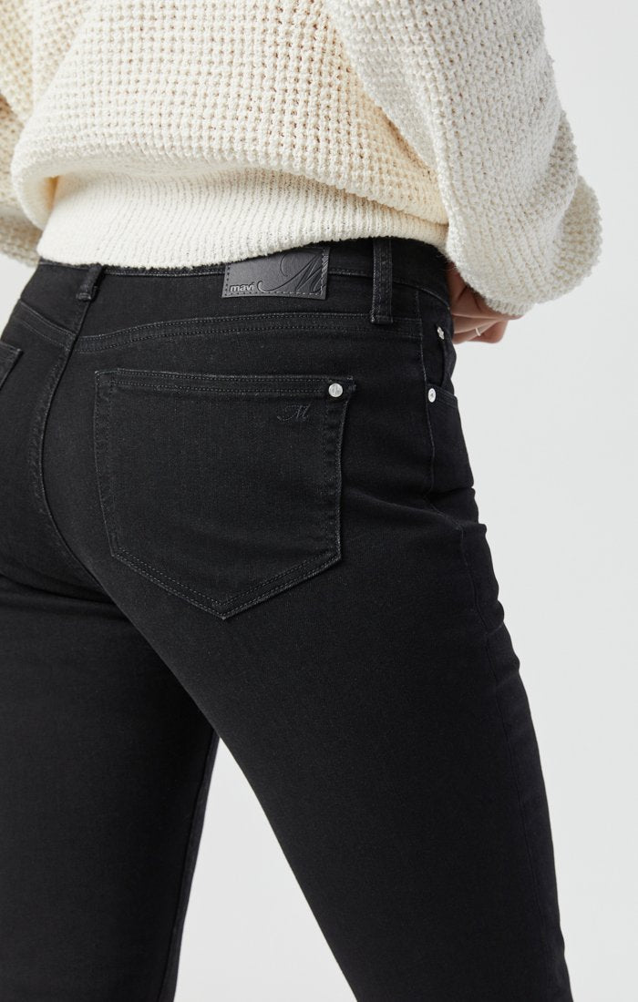 ALISSA SUPER SKINNY JEANS IN BLACK FEATHER BLUE - Mavi Jeans