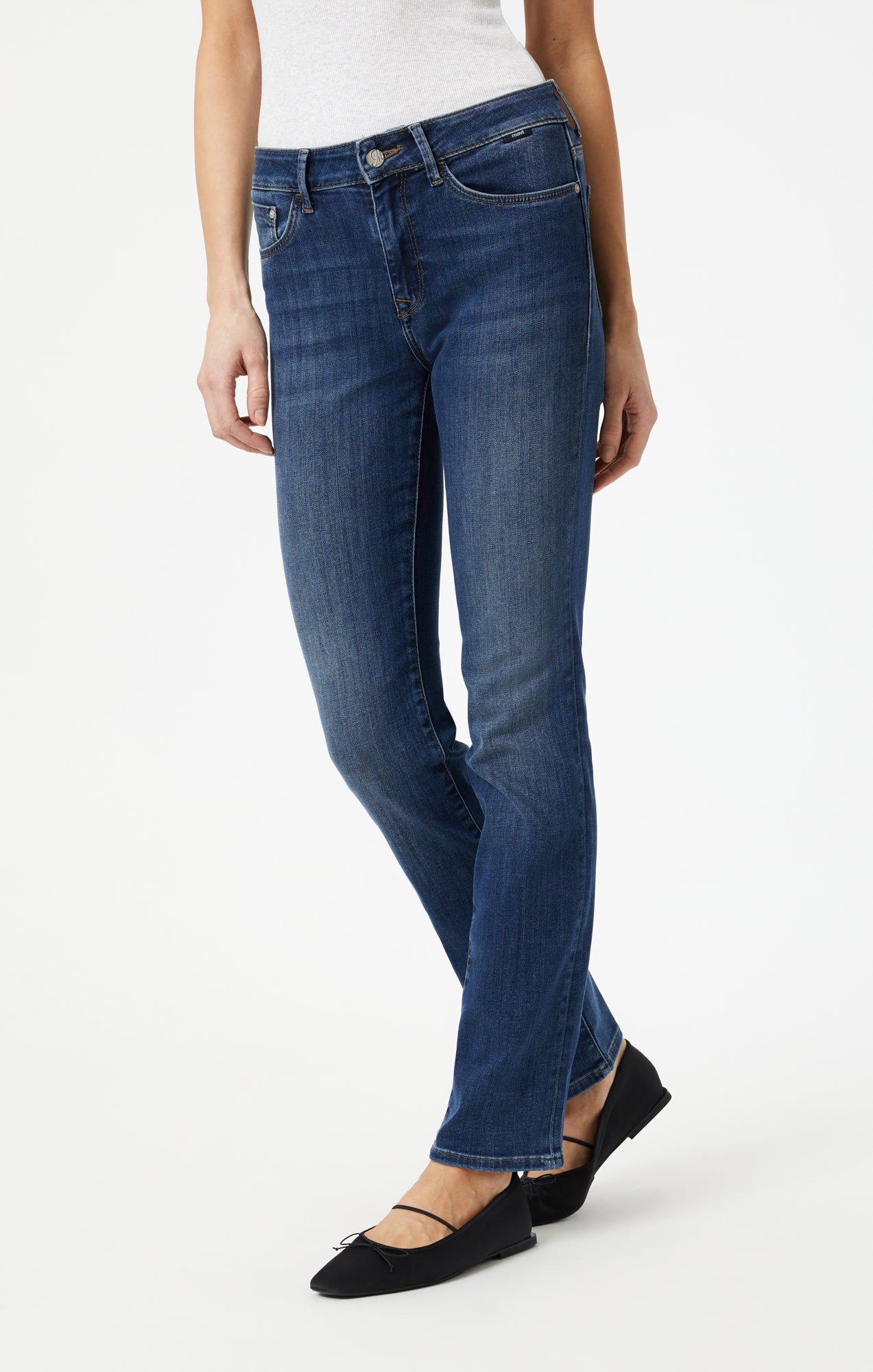 KENDRA STRAIGHT LEG IN INDIGO SUPERSOFT - Mavi Jeans