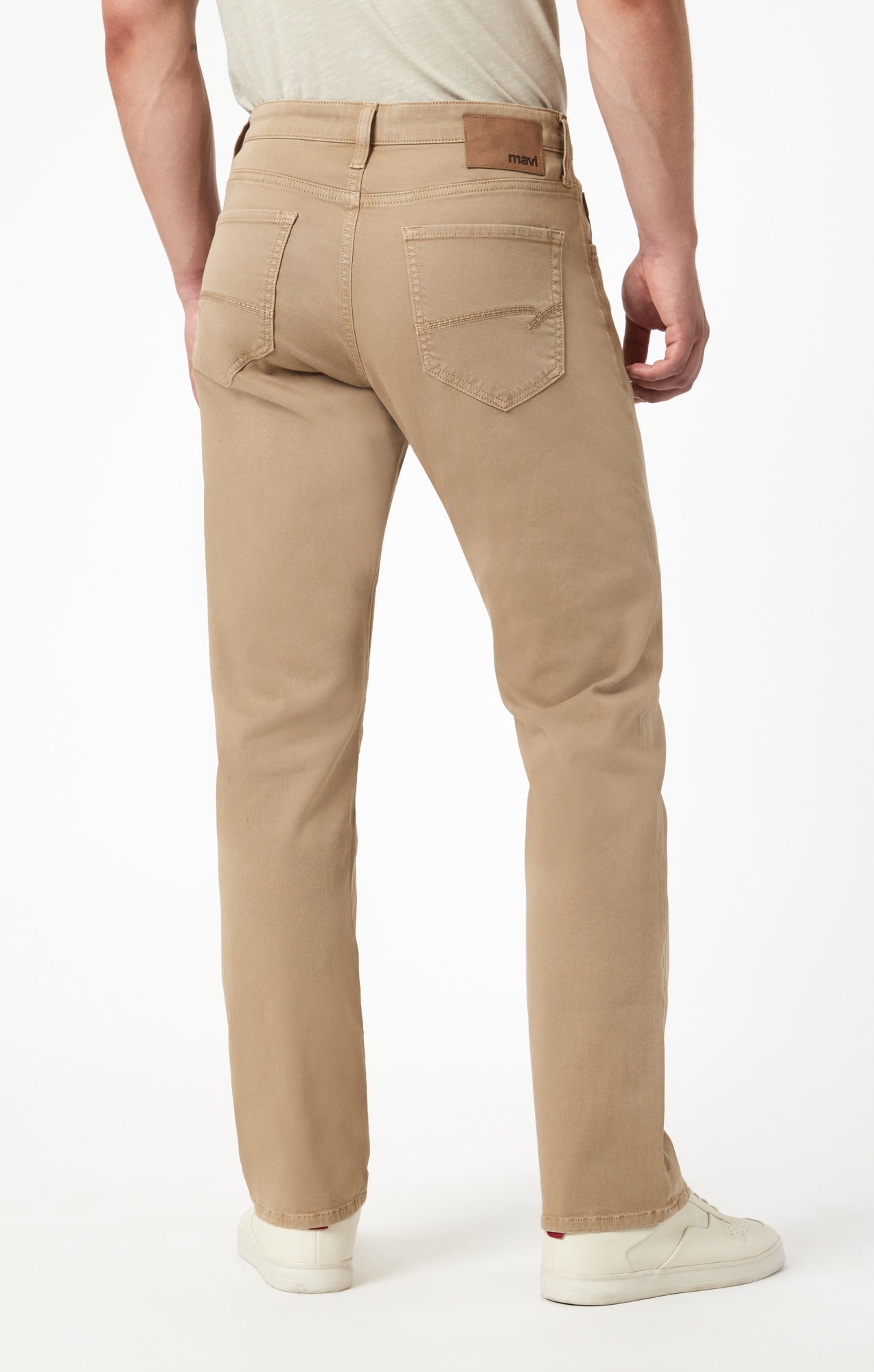 ZACH STRAIGHT LEG IN KHAKI CASUAL TWILL - Mavi Jeans