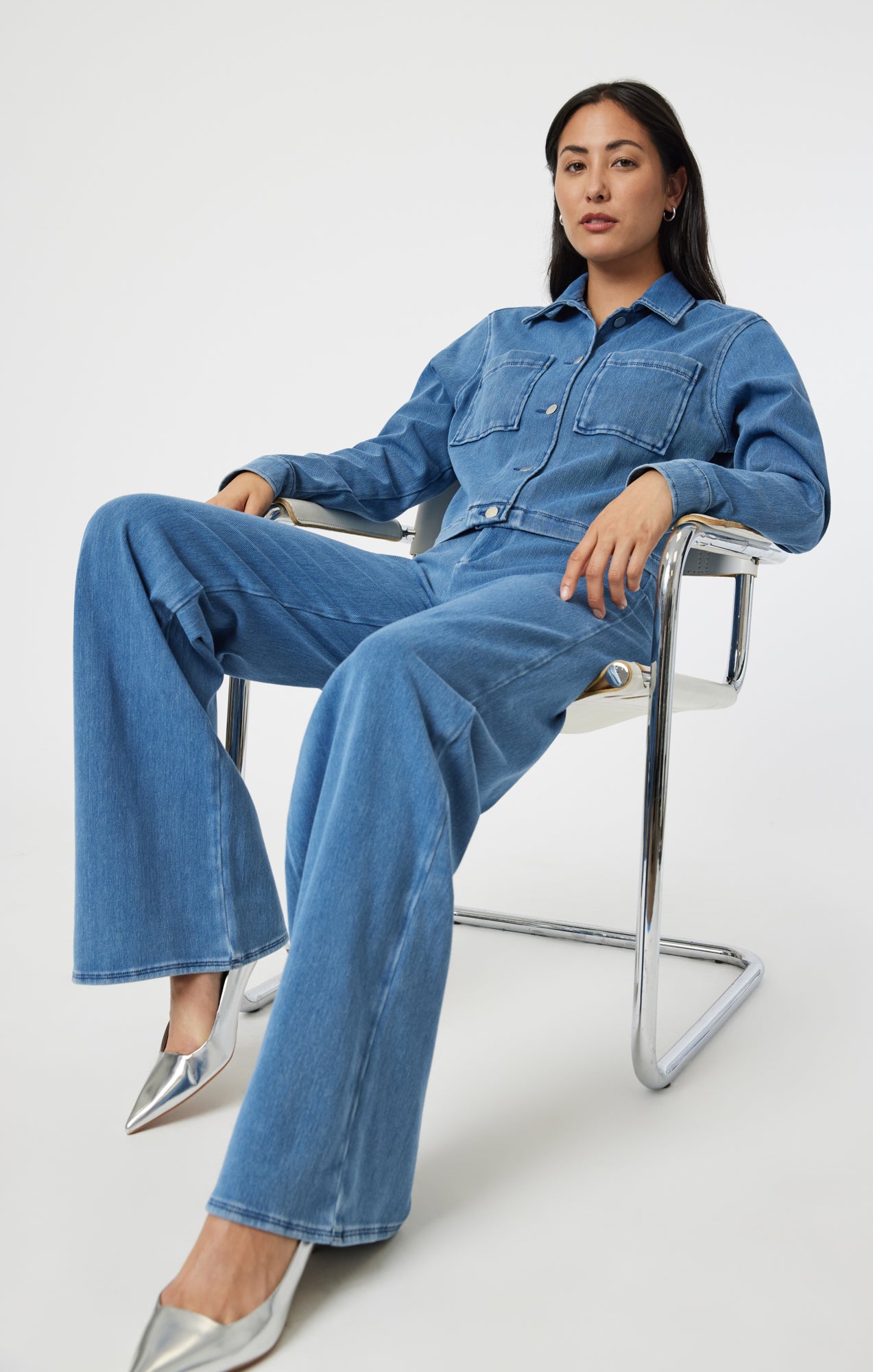 SHERRY WIDE LEG IN LIGHT BLUE MOVE - Mavi Jeans