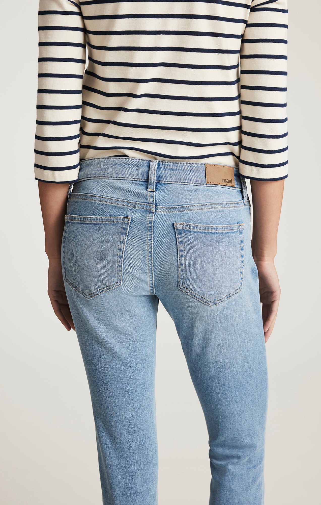 ALEXA SKINNY IN BLEACHED TRIBECA - Mavi Jeans