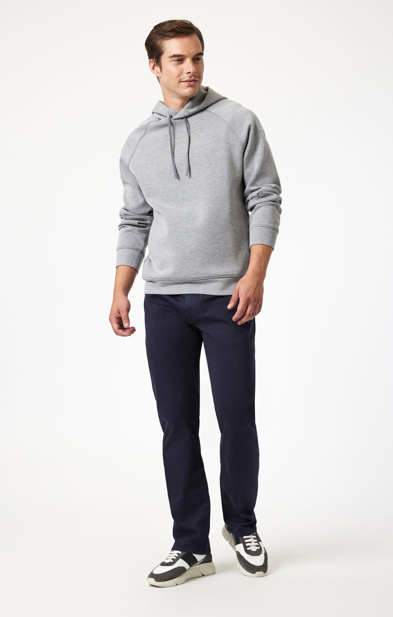 ZACH STRAIGHT LEG IN DARK NAVY CASUAL TWILL - Mavi Jeans