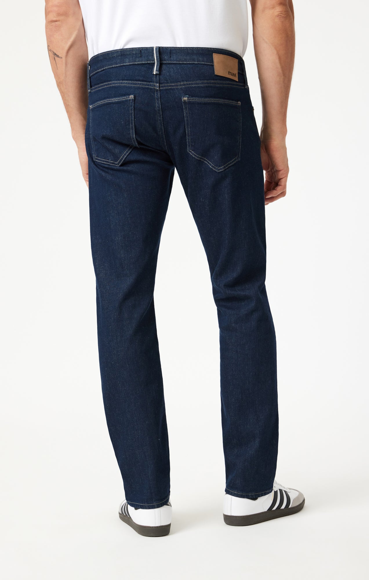 MARCUS SLIM STRAIGHT LEG IN RAW ORGANIC SELVEDGE - Mavi Jeans