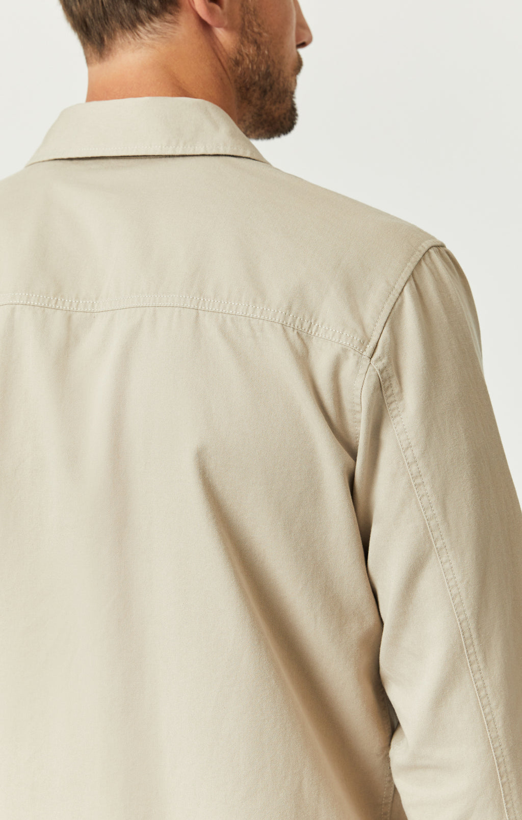 DOUBLE POCKET OVERSHIRT IN PURE CASHMERE - Mavi Jeans