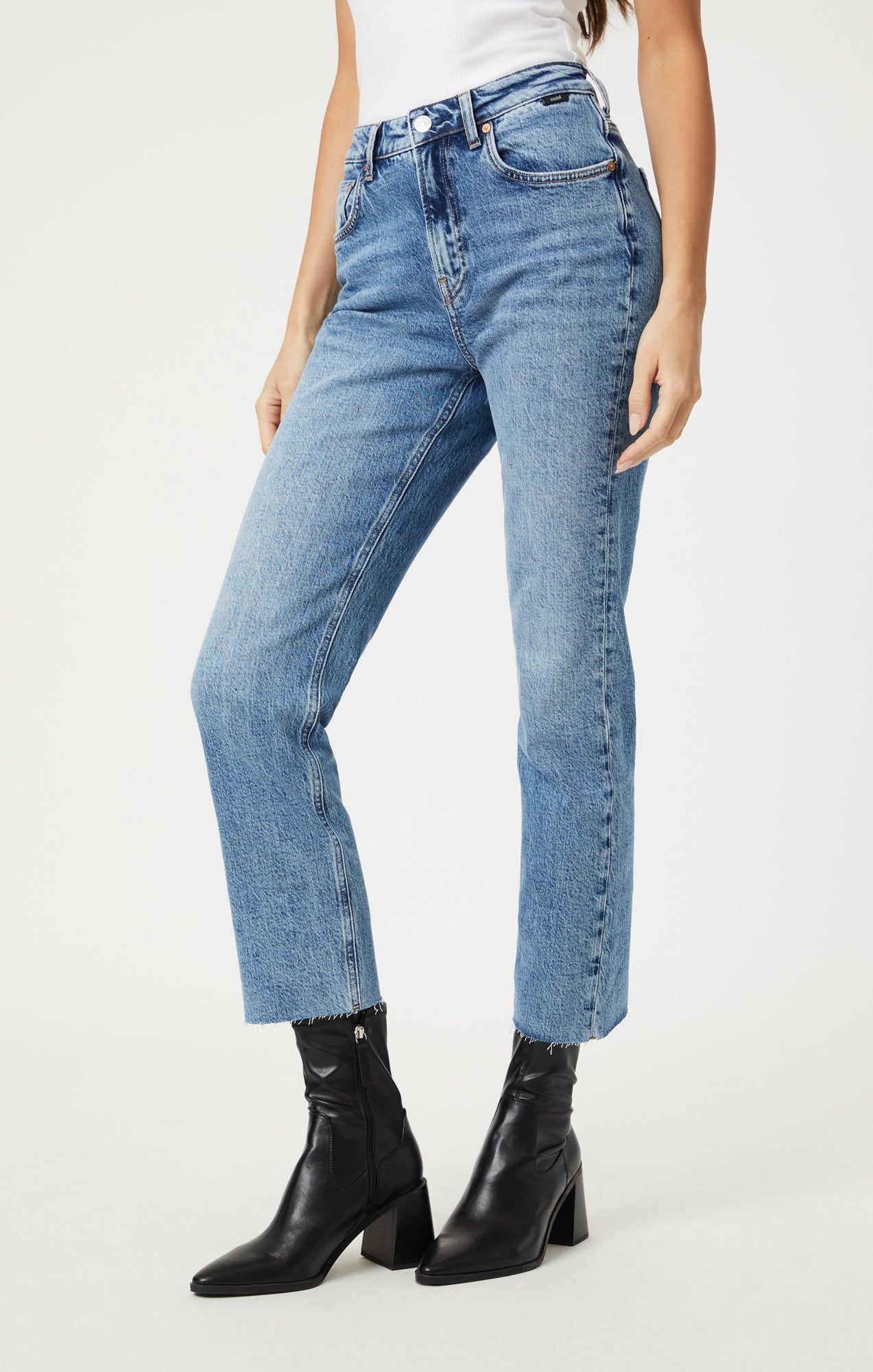 NEW YORK STRAIGHT LEG IN LIGHT INDIGO RECYCLED BLUE - Mavi Jeans