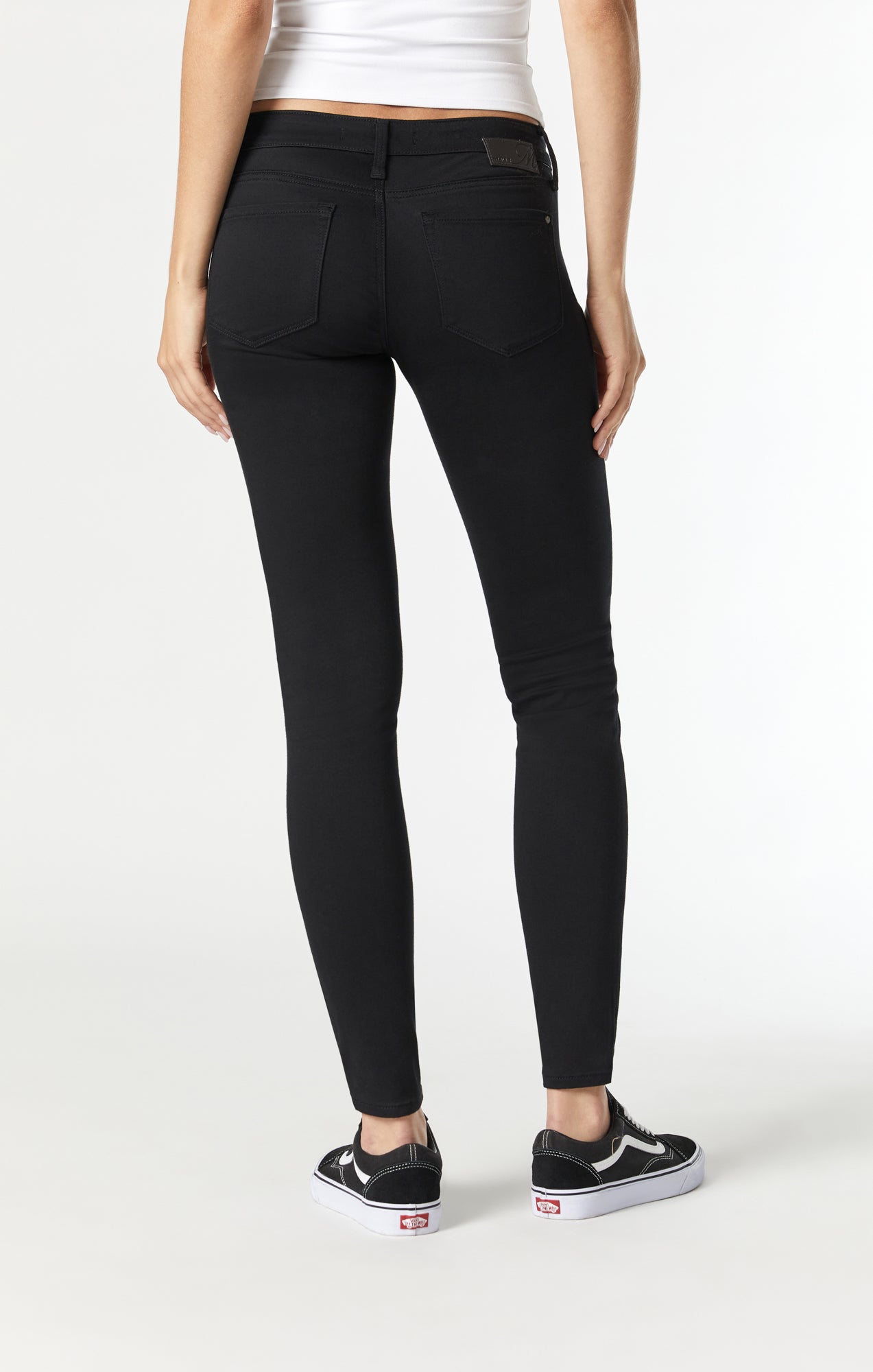 SERENA SUPER SKINNY JEANS IN JET BLACK - Mavi Jeans