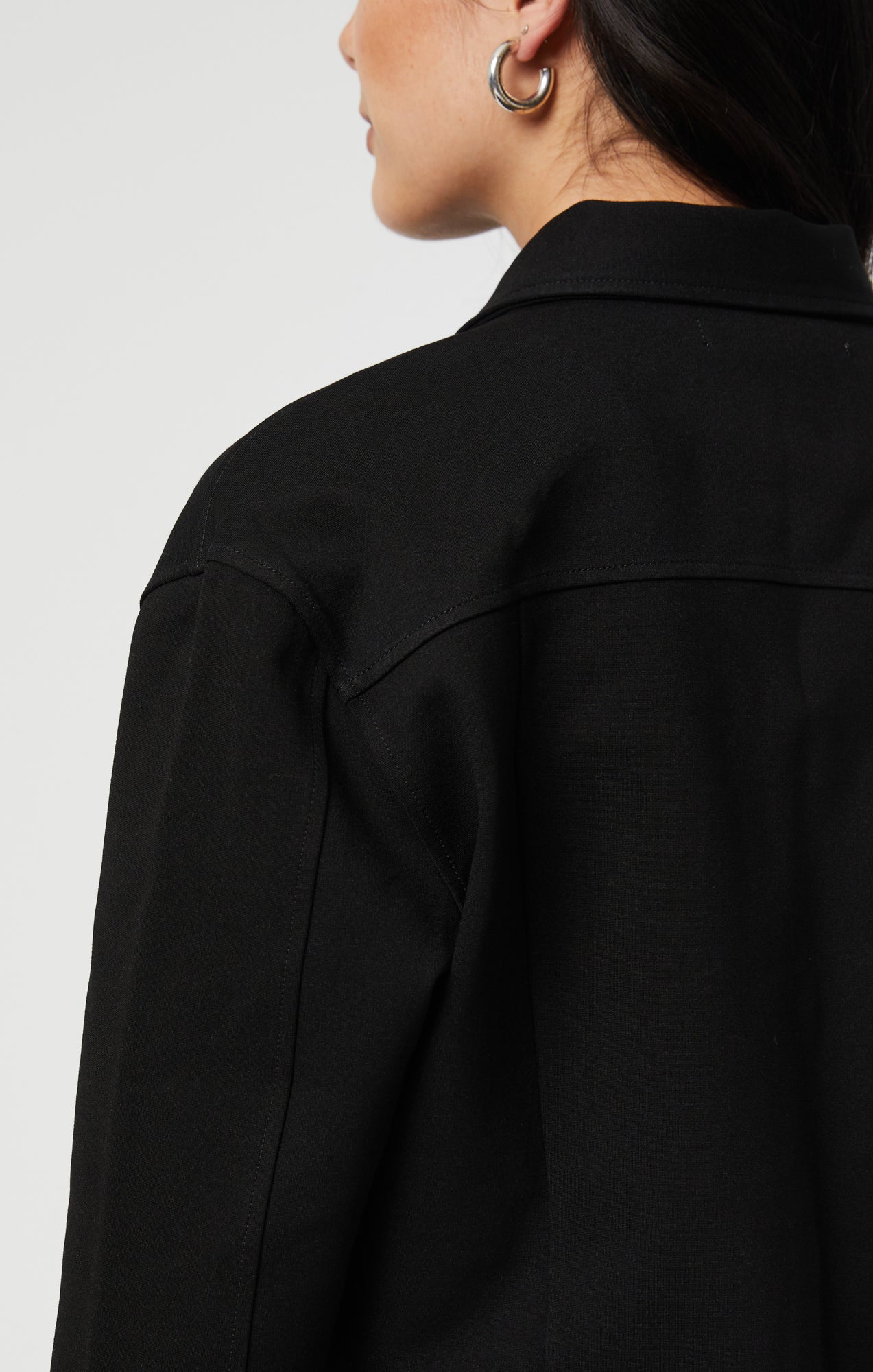 SHIRLEY JACKET IN BLACK MOVE STRETCH - Mavi Jeans