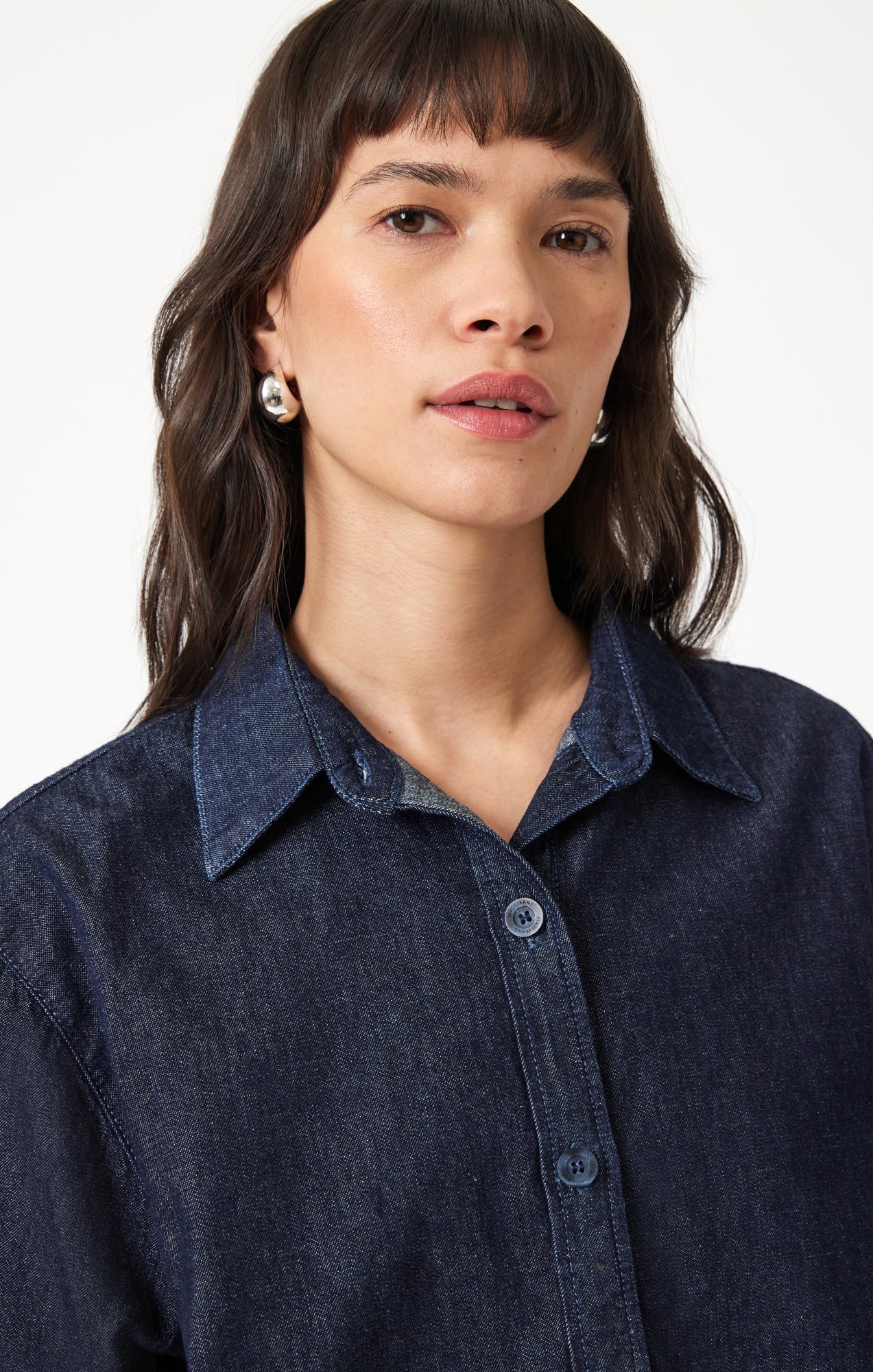 Mavi Women's Deva Shirt In Rinse Denim – Mavi Canada