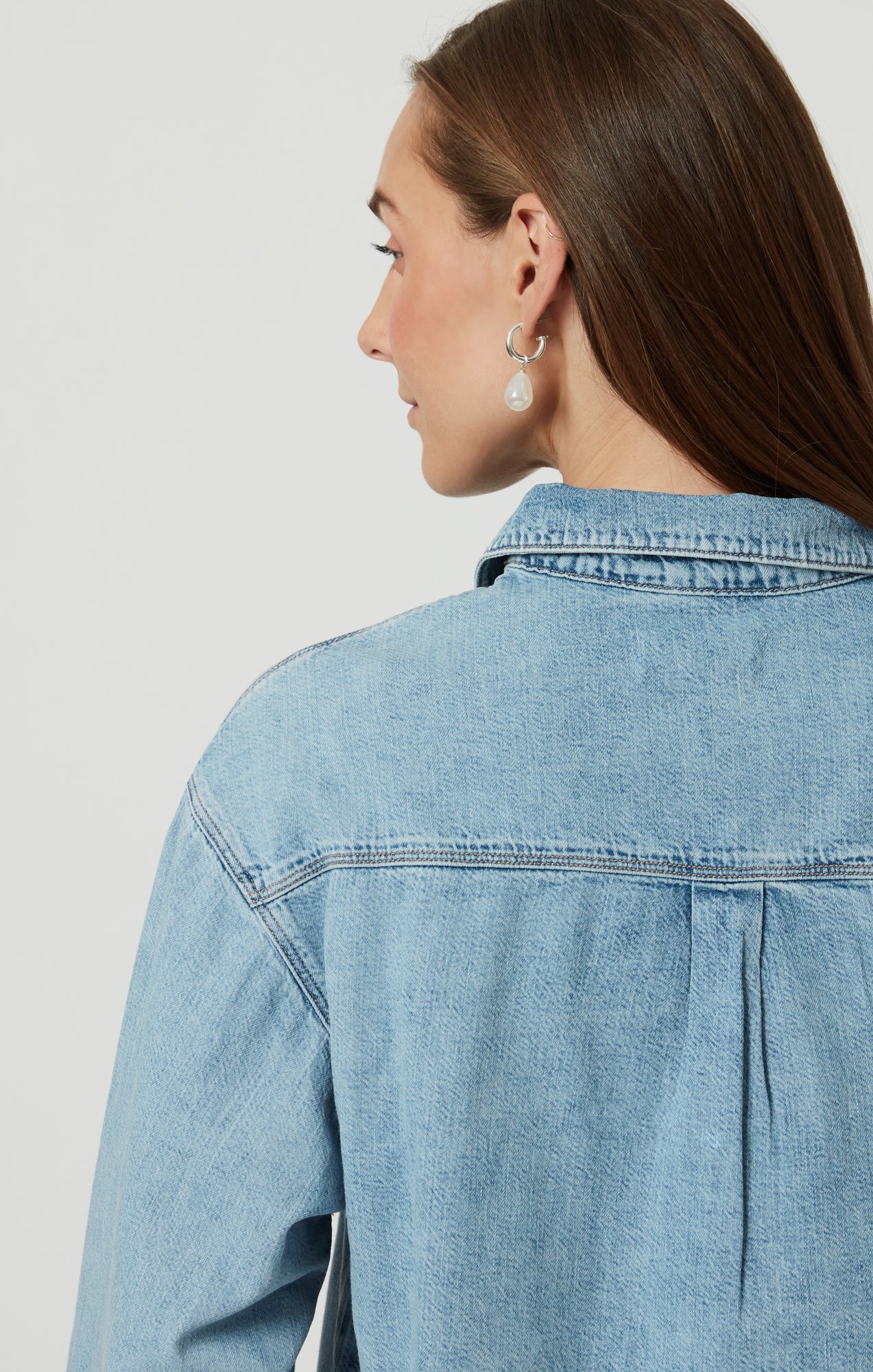 SUSAN DENIM SHIRT IN LIGHT USED DENIM - Mavi Jeans