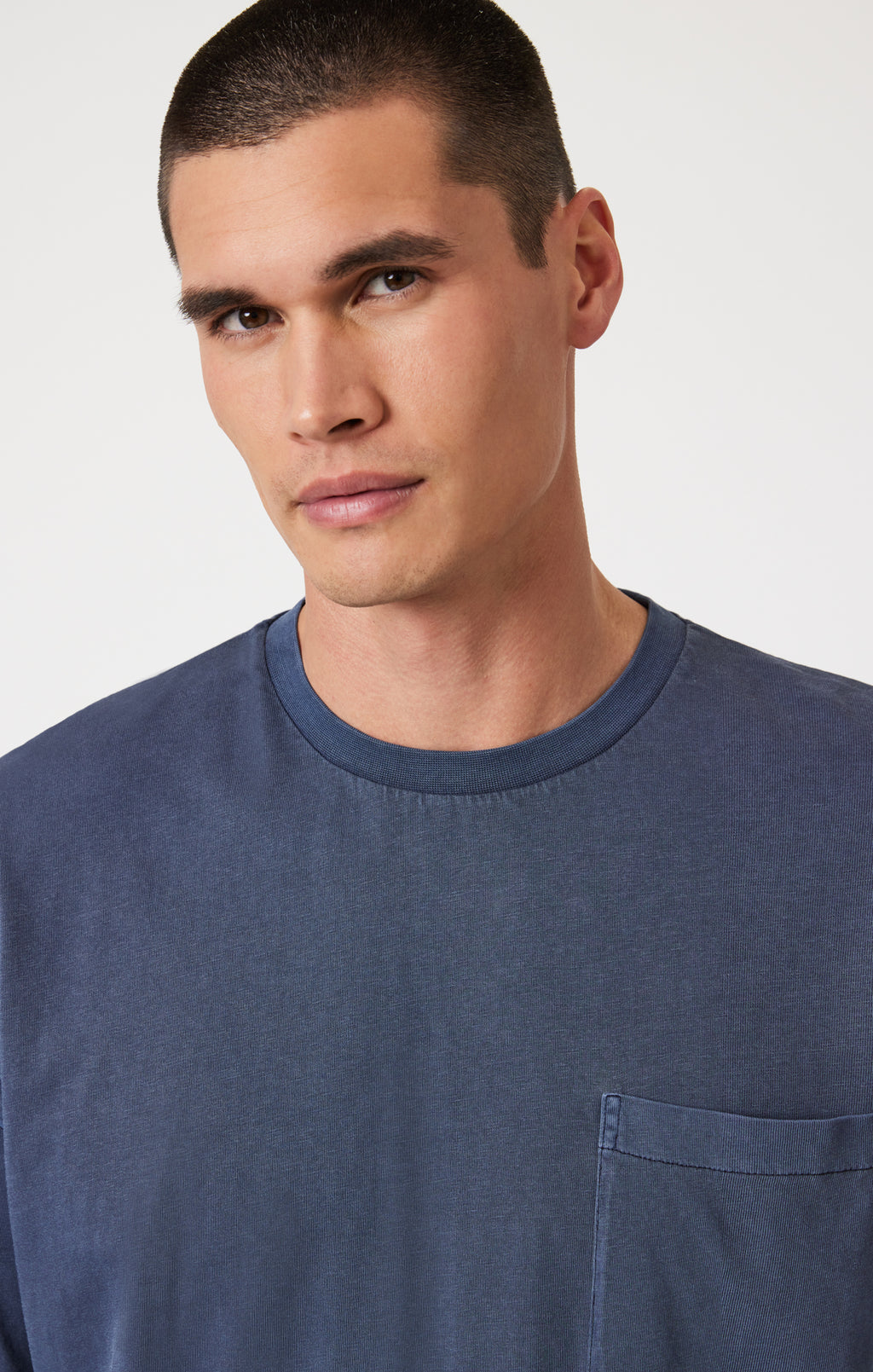 BOXY POCKET T-SHIRT IN OUTER SPACE - Mavi Jeans