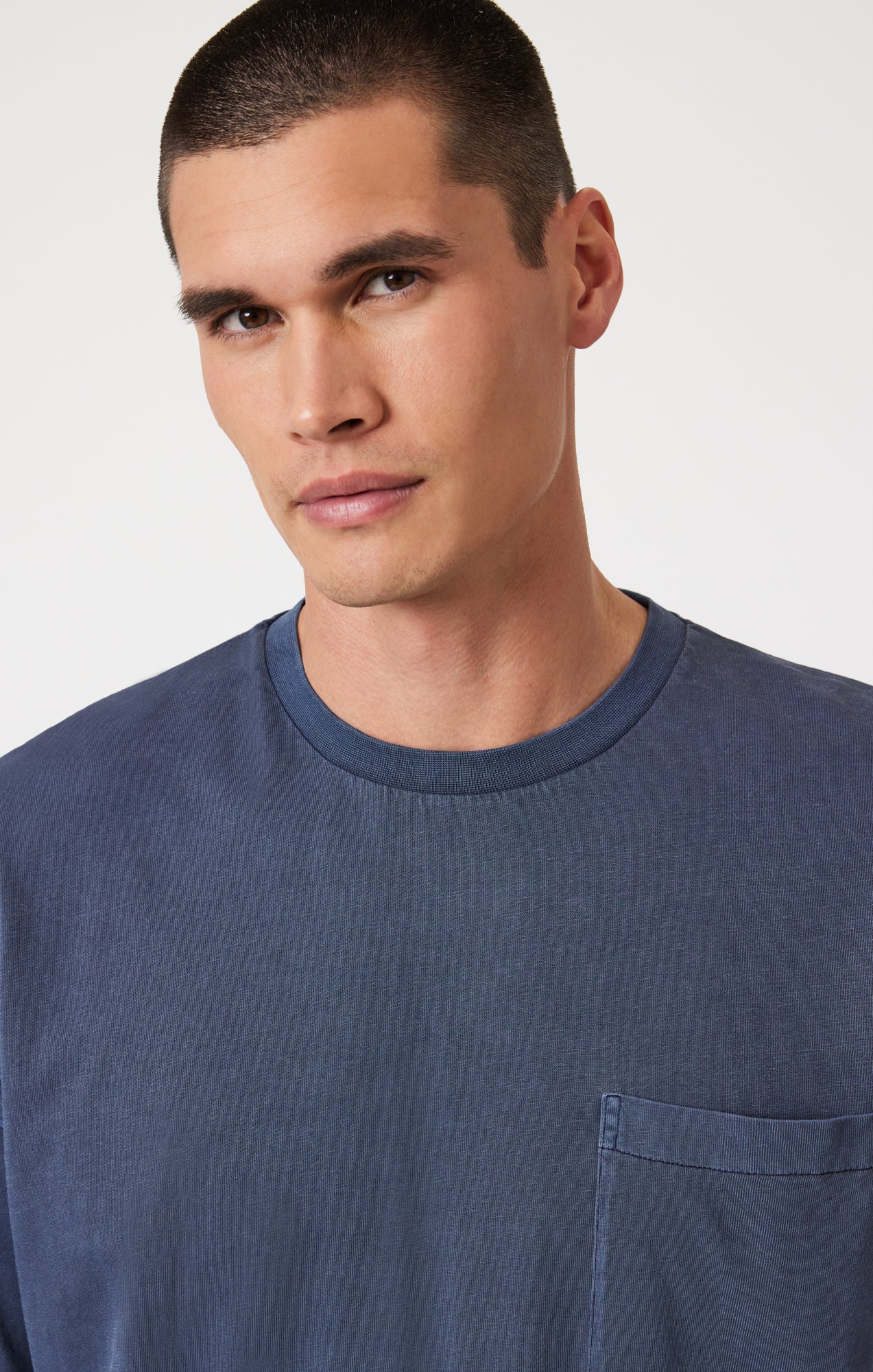 BOXY POCKET T-SHIRT IN OUTER SPACE - Mavi Jeans