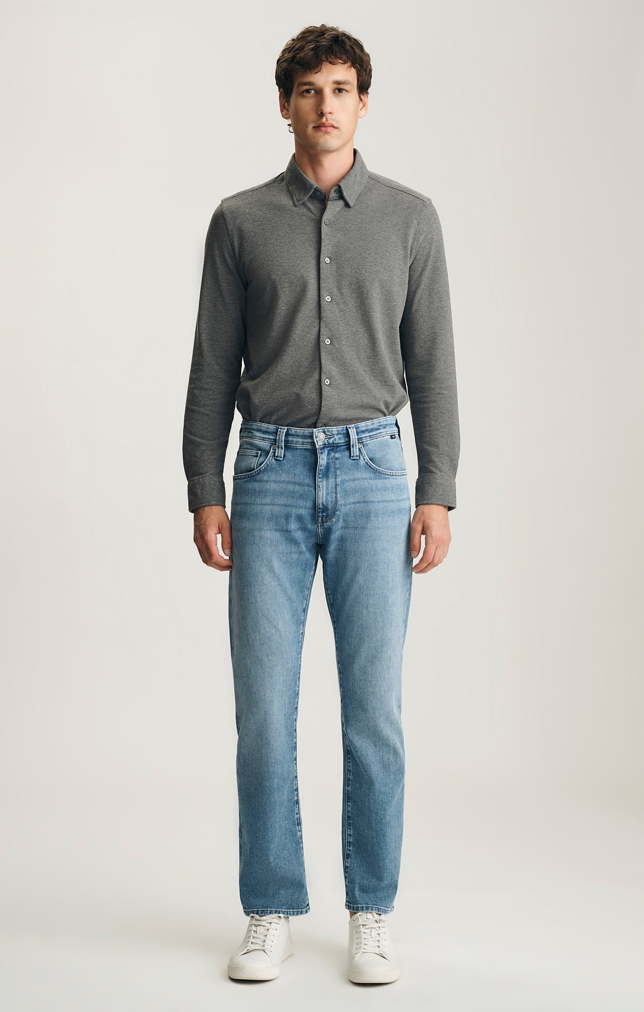 ZACH STRAIGHT LEG IN CLOUD AIR-LITE - Mavi Jeans