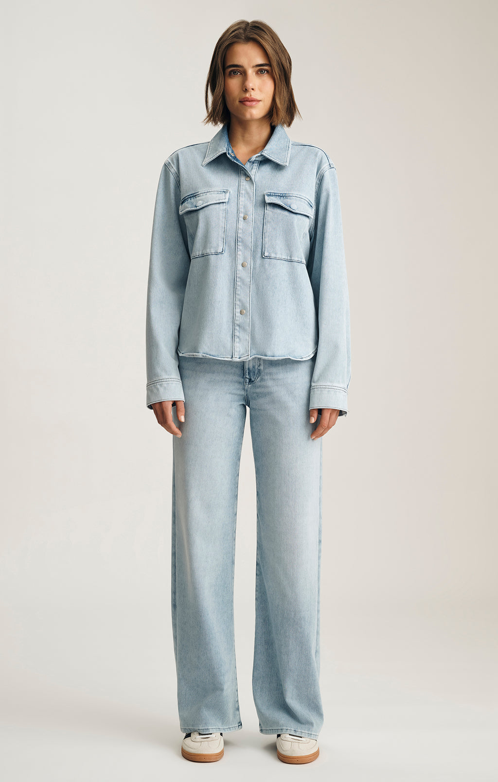 SABRINA WIDE LEG IN LIGHT MOVE - Mavi Jeans