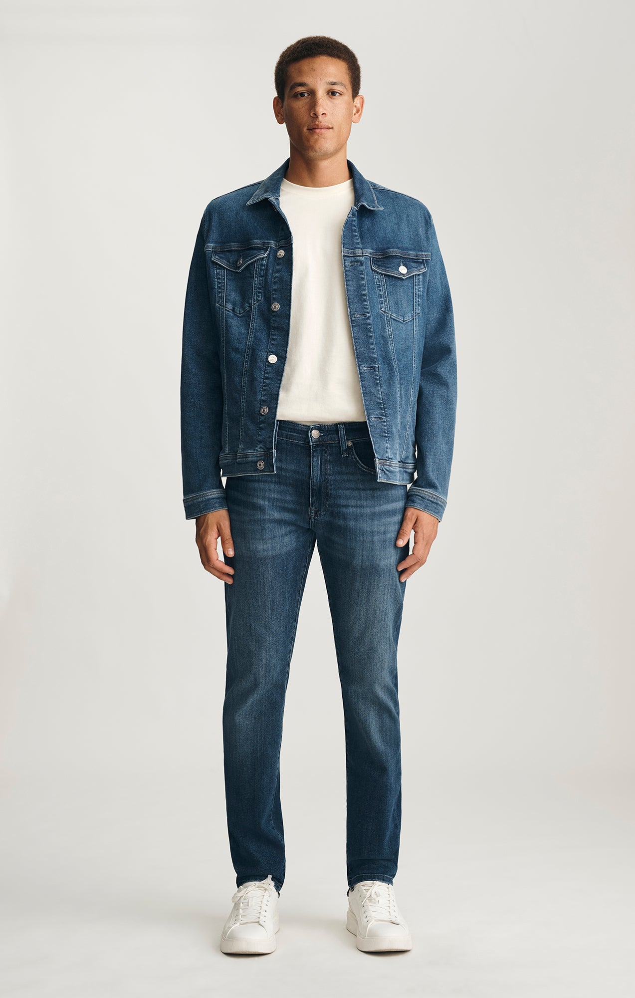 MARCUS SLIM STRAIGHT LEG IN OCEAN WILLIAMSBURG