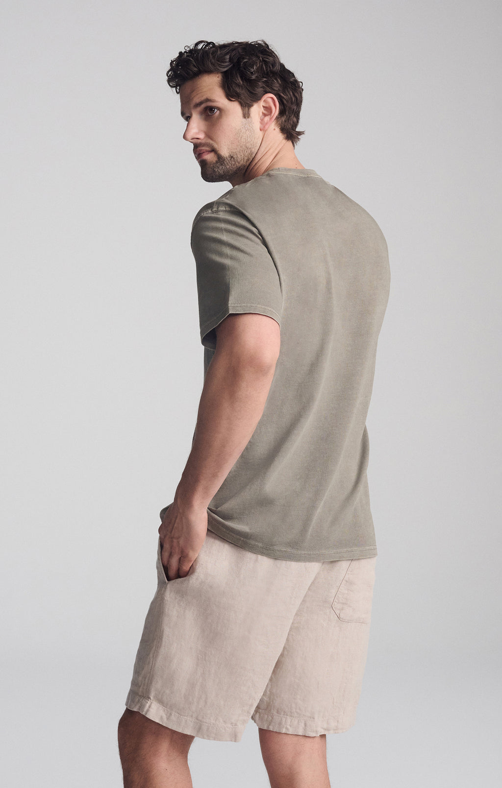 UNSTOPPABLE CREW NECK T-SHIRT IN BUNGEE CORD - Mavi Jeans