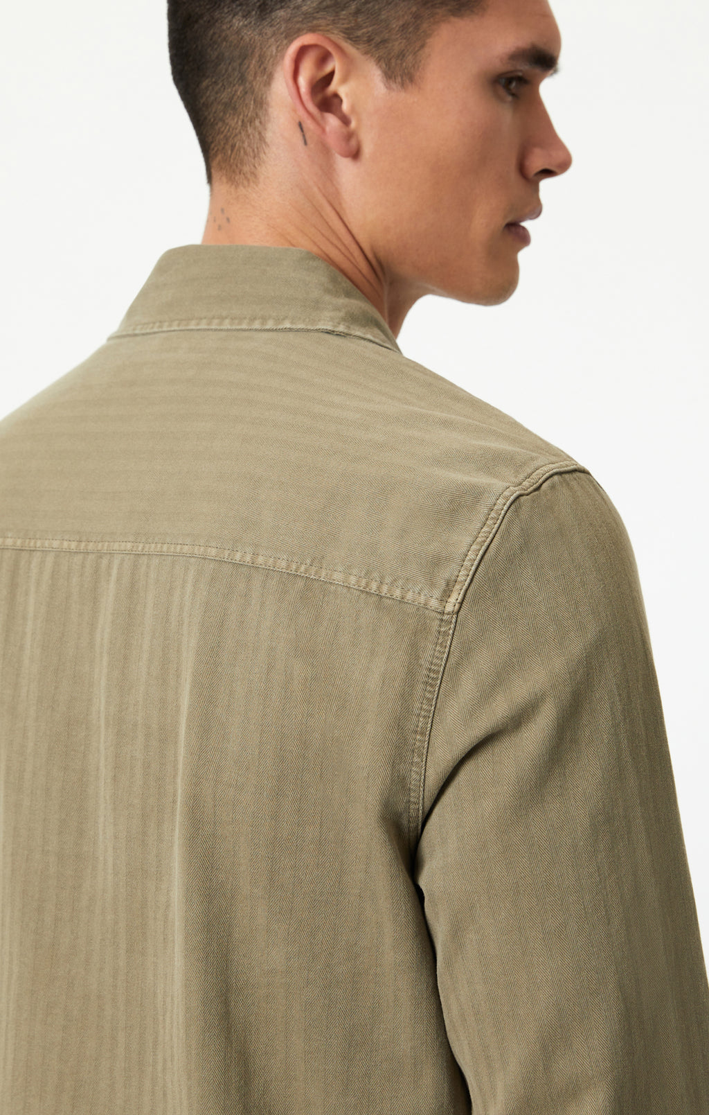 DOUBLE POCKET OVERSHIRT IN MERMAID - Mavi Jeans