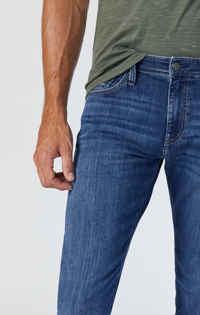 JAKE SLIM LEG IN INDIGO BRUSHED WILLIAMSBURG - Mavi Jeans