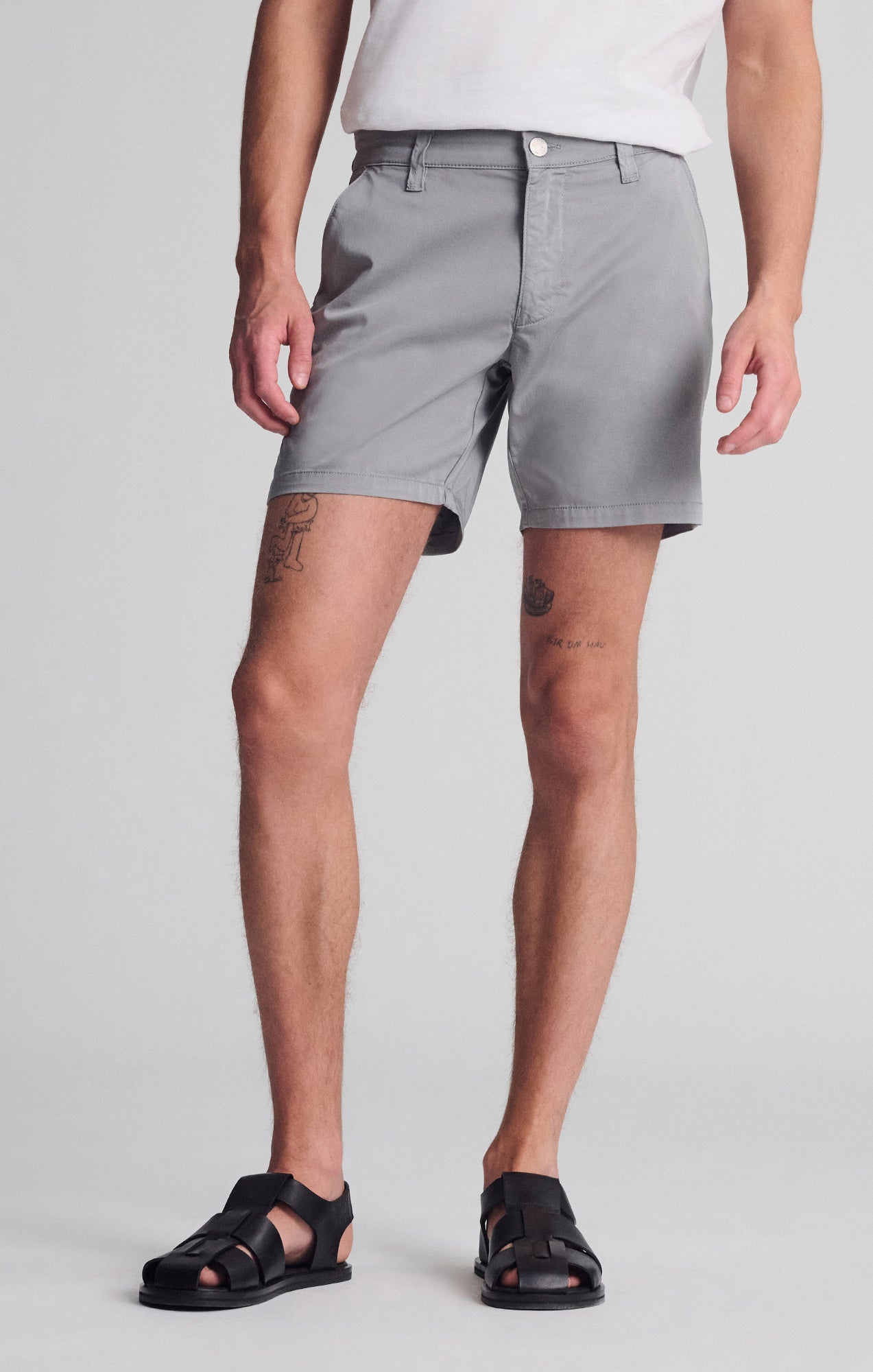 NATE SHORTS IN MONUMENT GRAY CITY SMART - Mavi Jeans