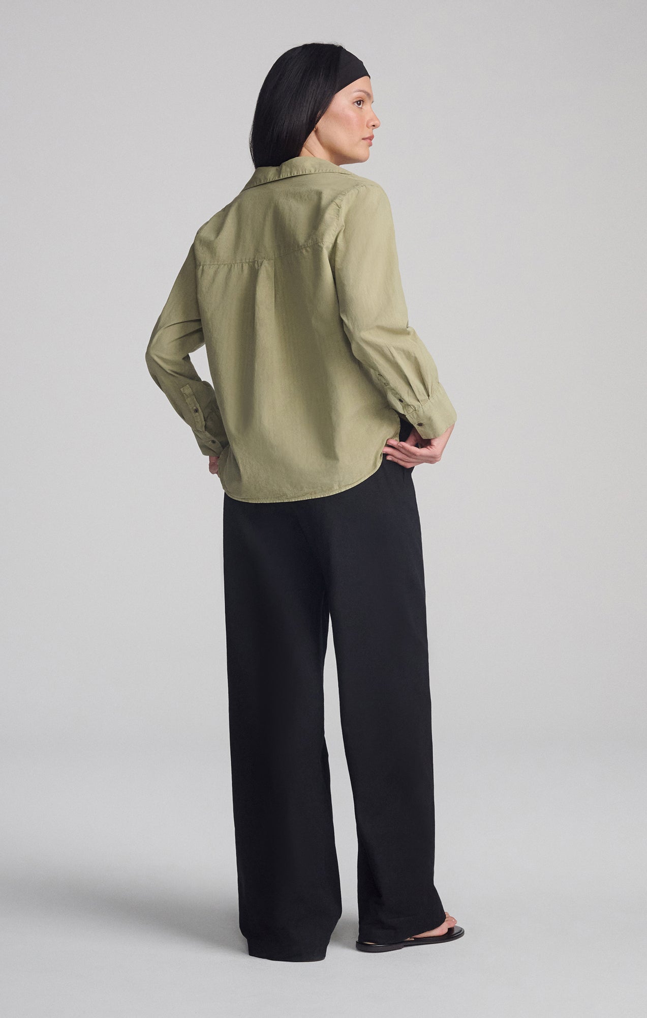 DOUBLE POCKET BUTTON-UP SHIRT IN TEA - Mavi Jeans