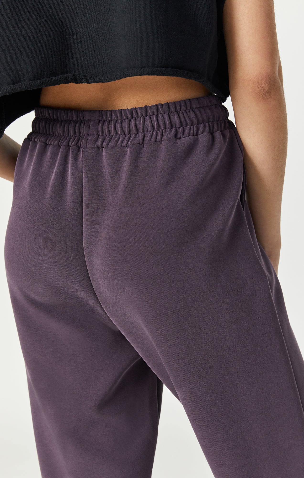 Mavi Women's Sweatpants In Plum Perfect