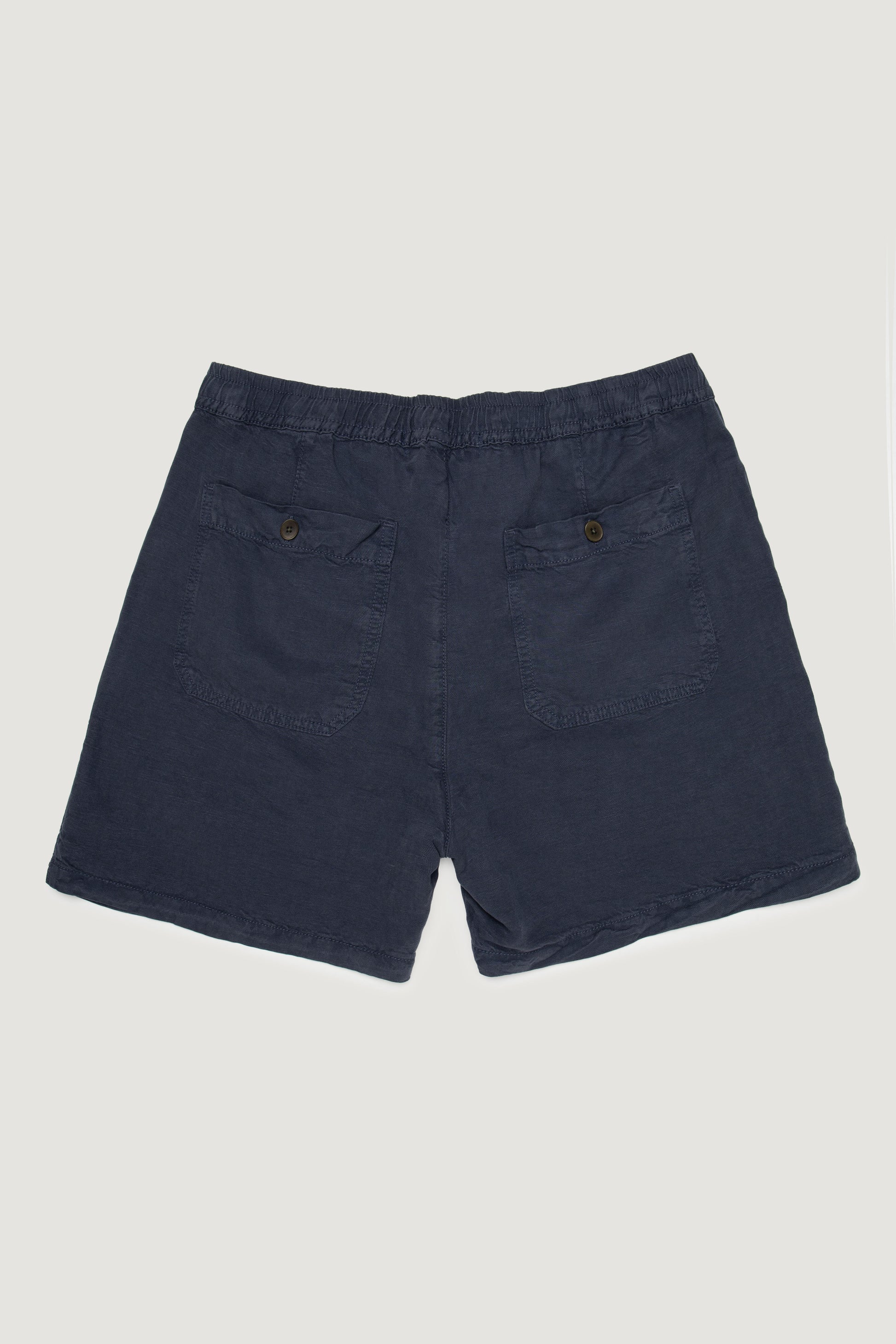 DAXON SHORTS IN NAVY LINEN - Mavi Jeans