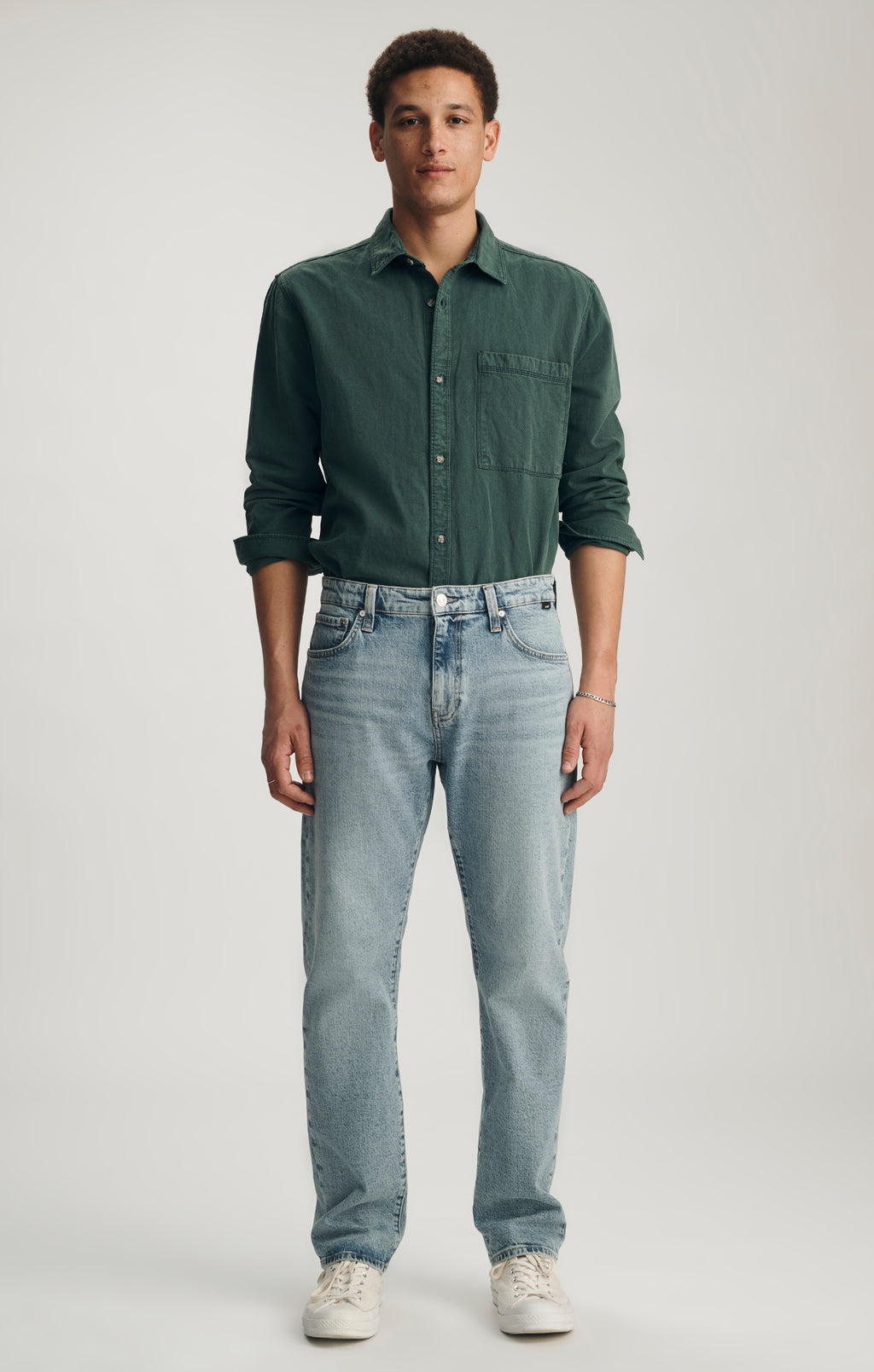 ZACH STRAIGHT LEG IN LIGHT SHADED CLASSIC BLUE - Mavi Jeans