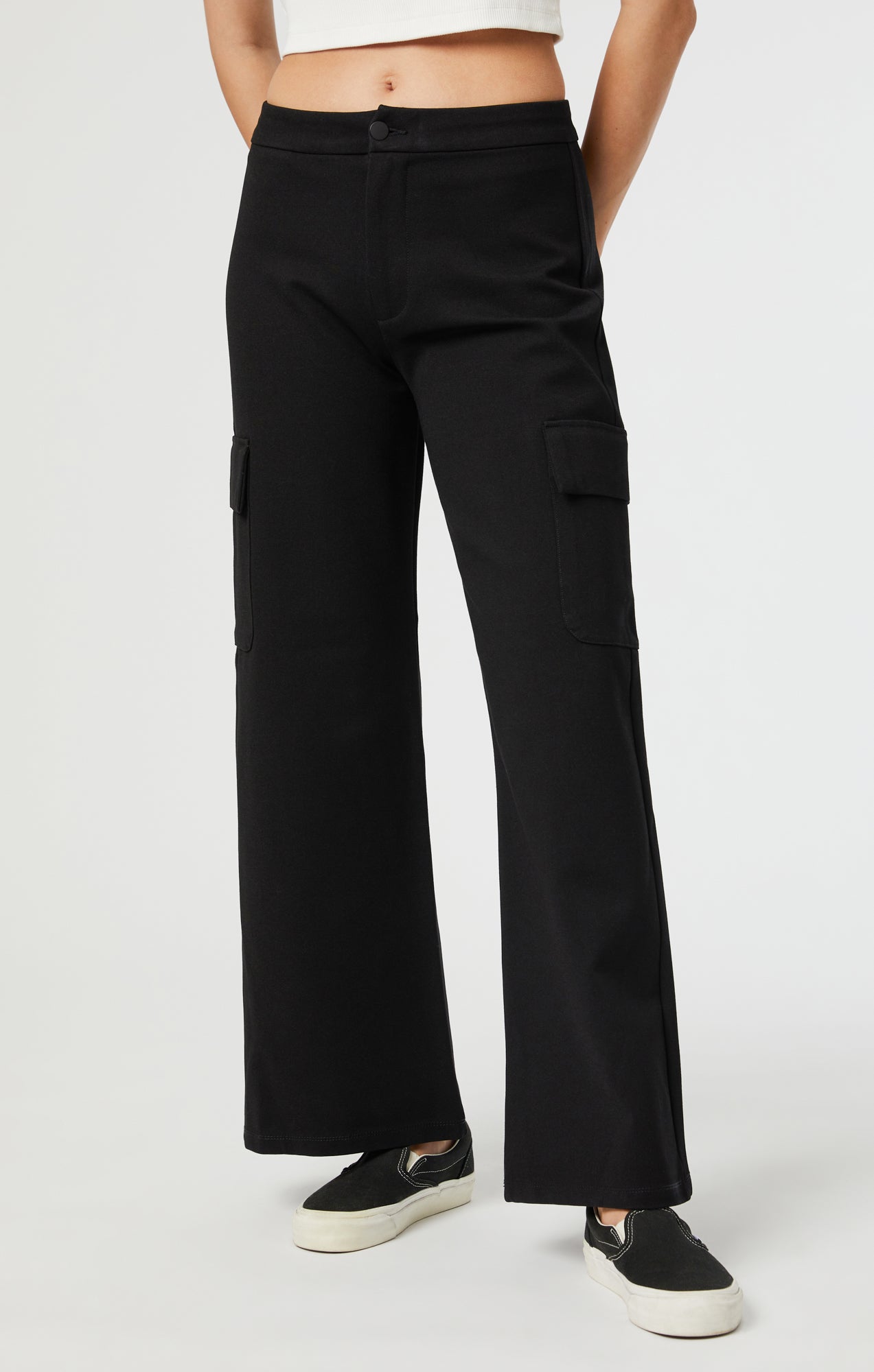 SHIRA CARGO IN BLACK MOVE STRETCH - Mavi Jeans