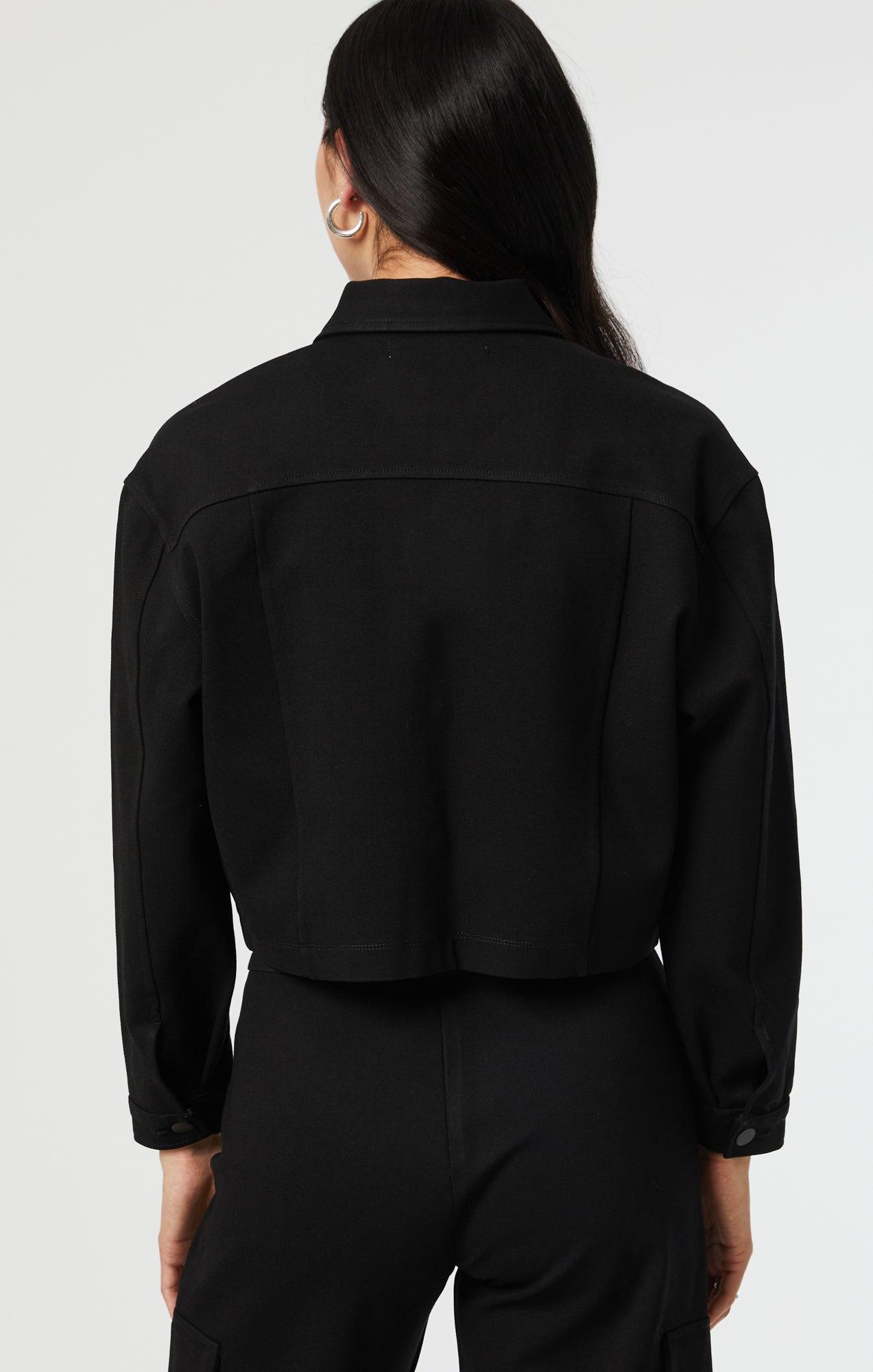 SHIRLEY JACKET IN BLACK MOVE STRETCH - Mavi Jeans