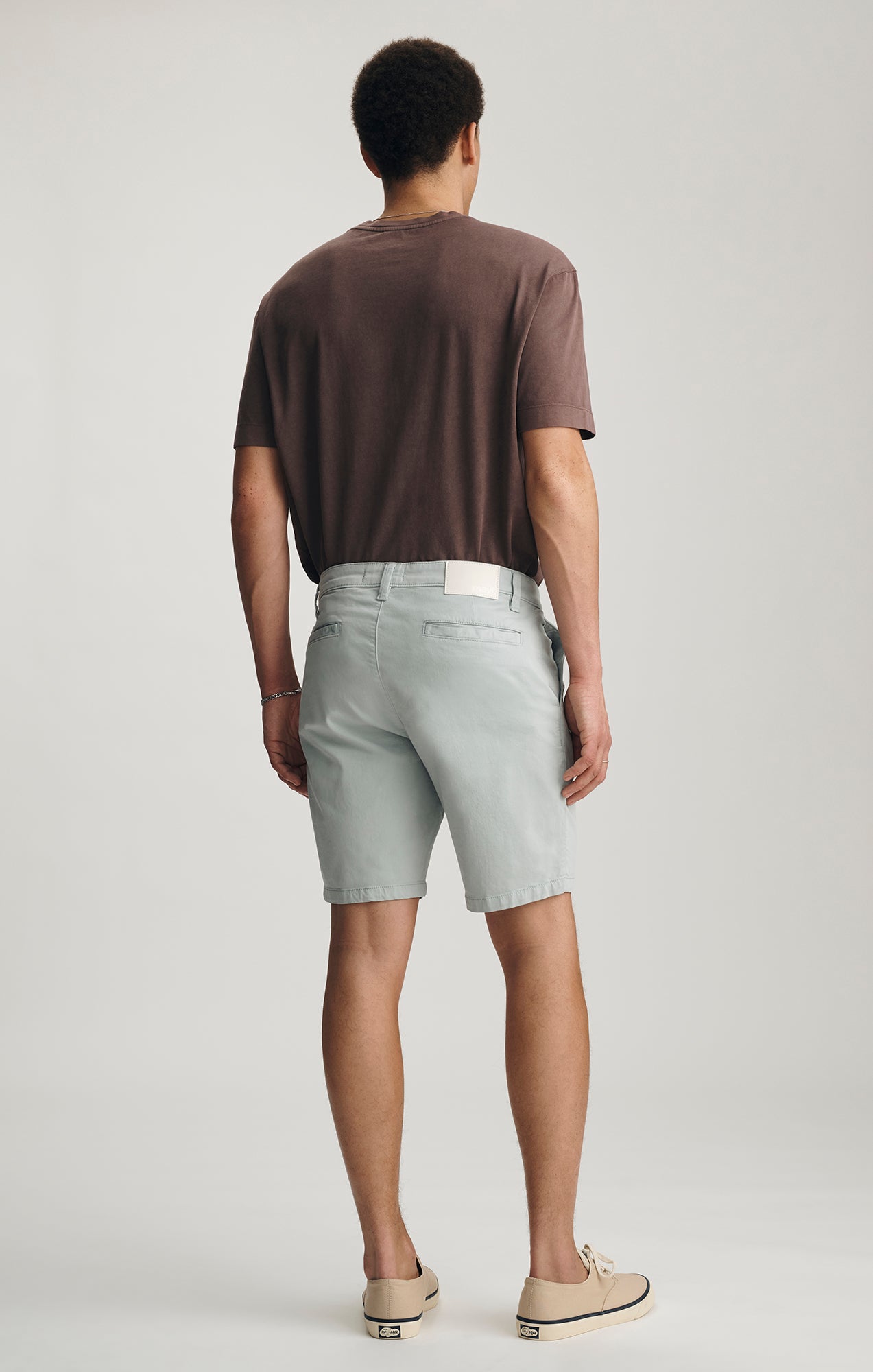 NOAH SHORTS IN SKY BLUE TWILL - Mavi Jeans