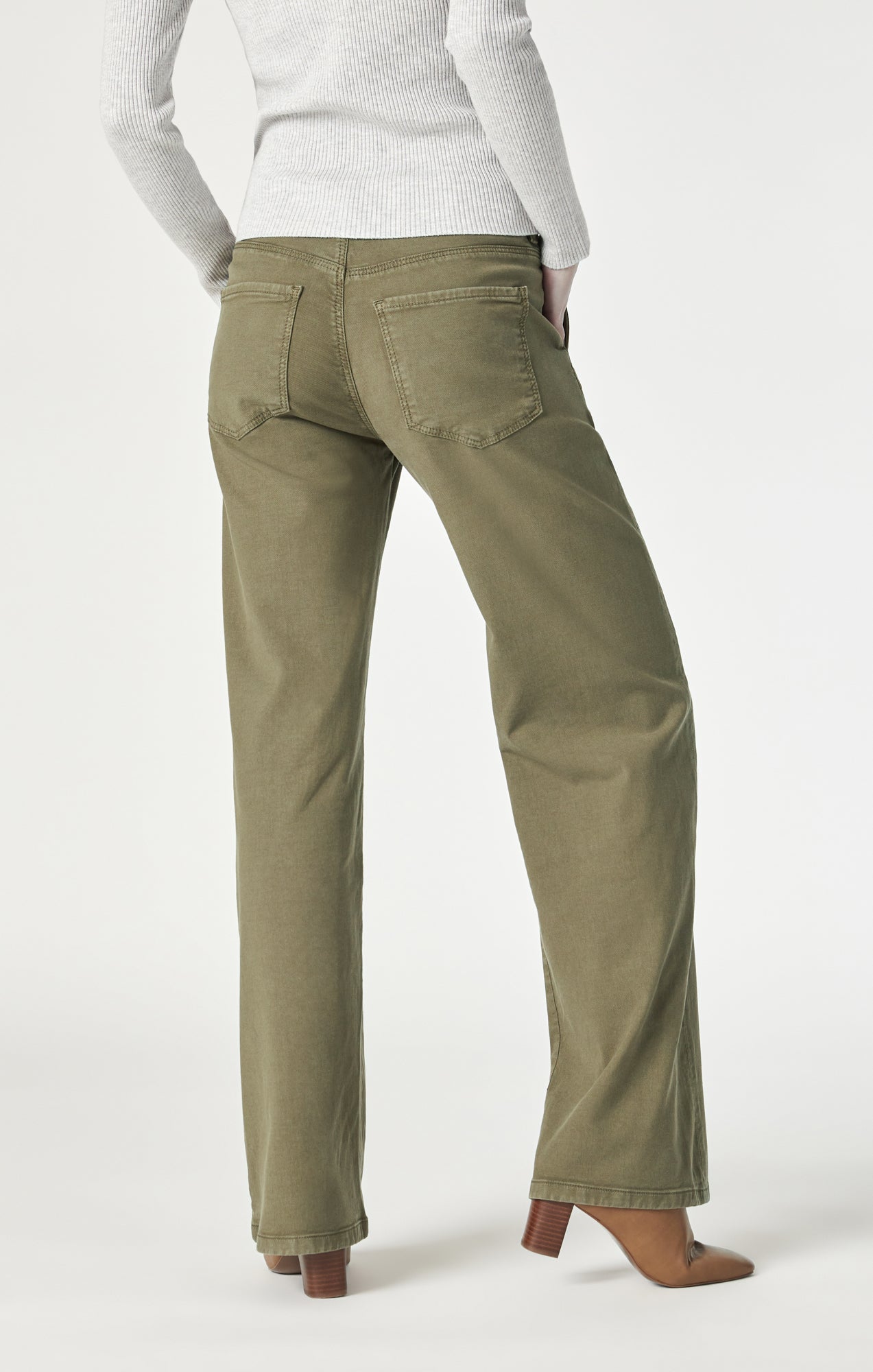 Khaki green jeans outlet womens