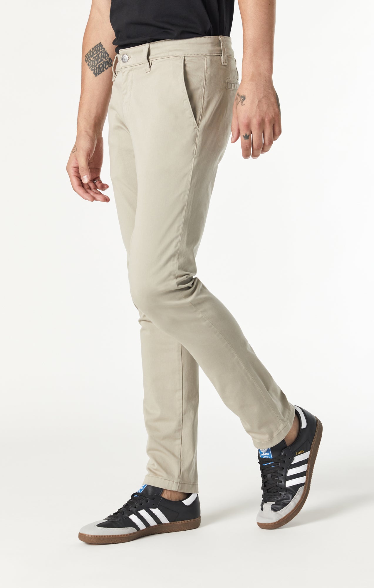 JOHNNY SLIM CHINO IN LAUREL OAK TWILL - Mavi Jeans