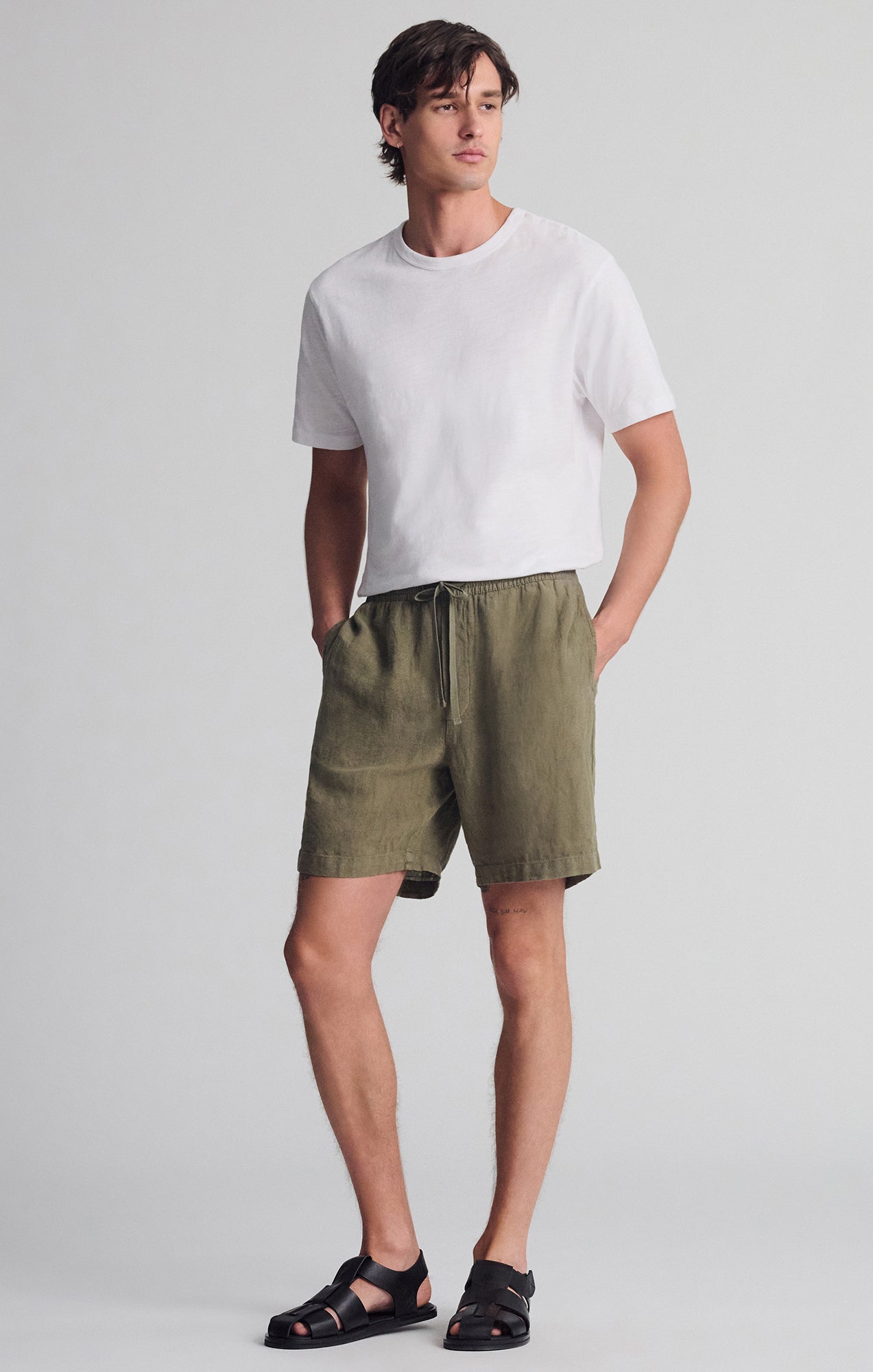 LINEN POCKET SHORTS IN KALAMATA - Mavi Jeans