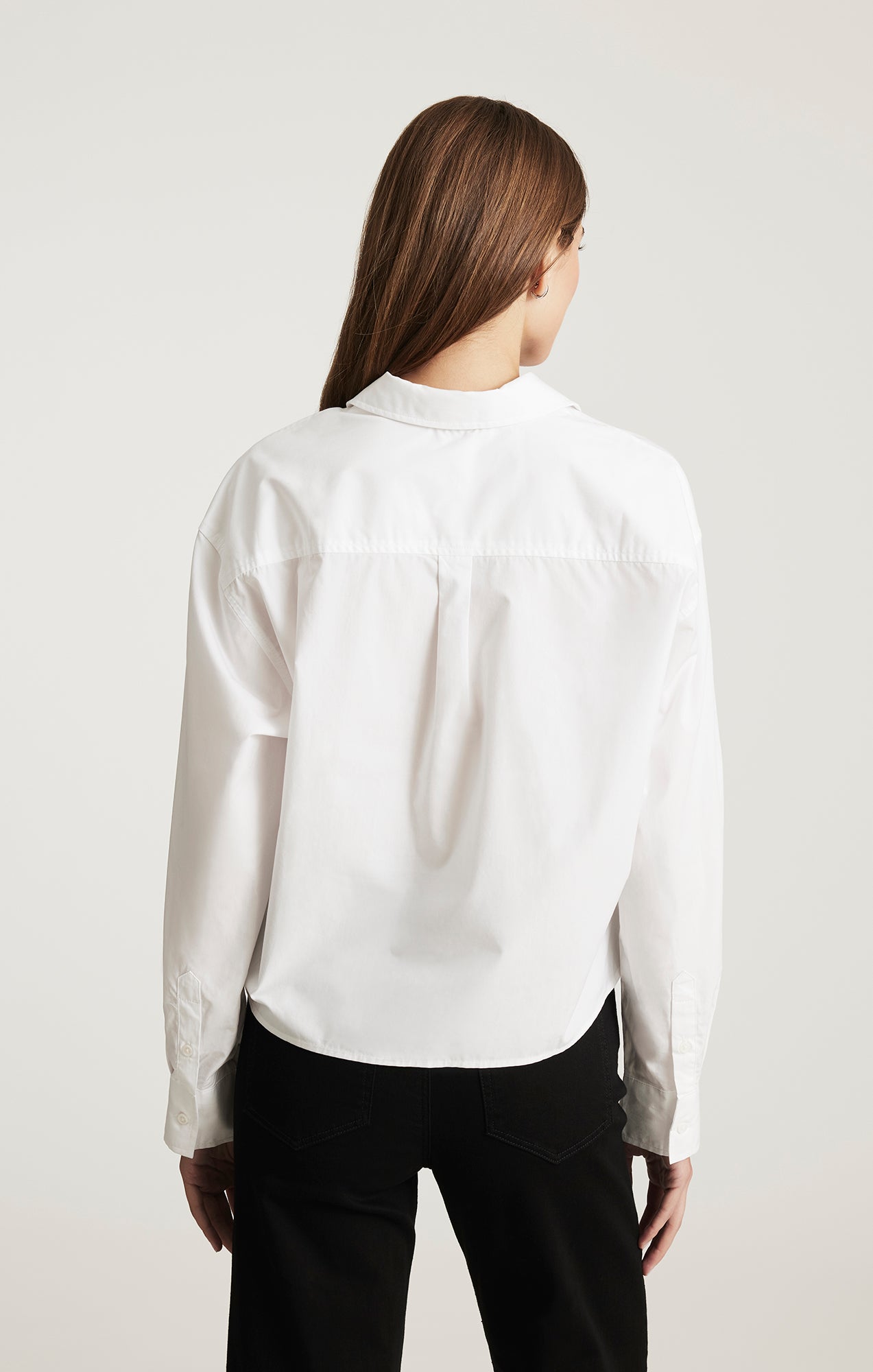 ONE POCKET BUTTON-UP SHIRT IN WHITE - Mavi Jeans