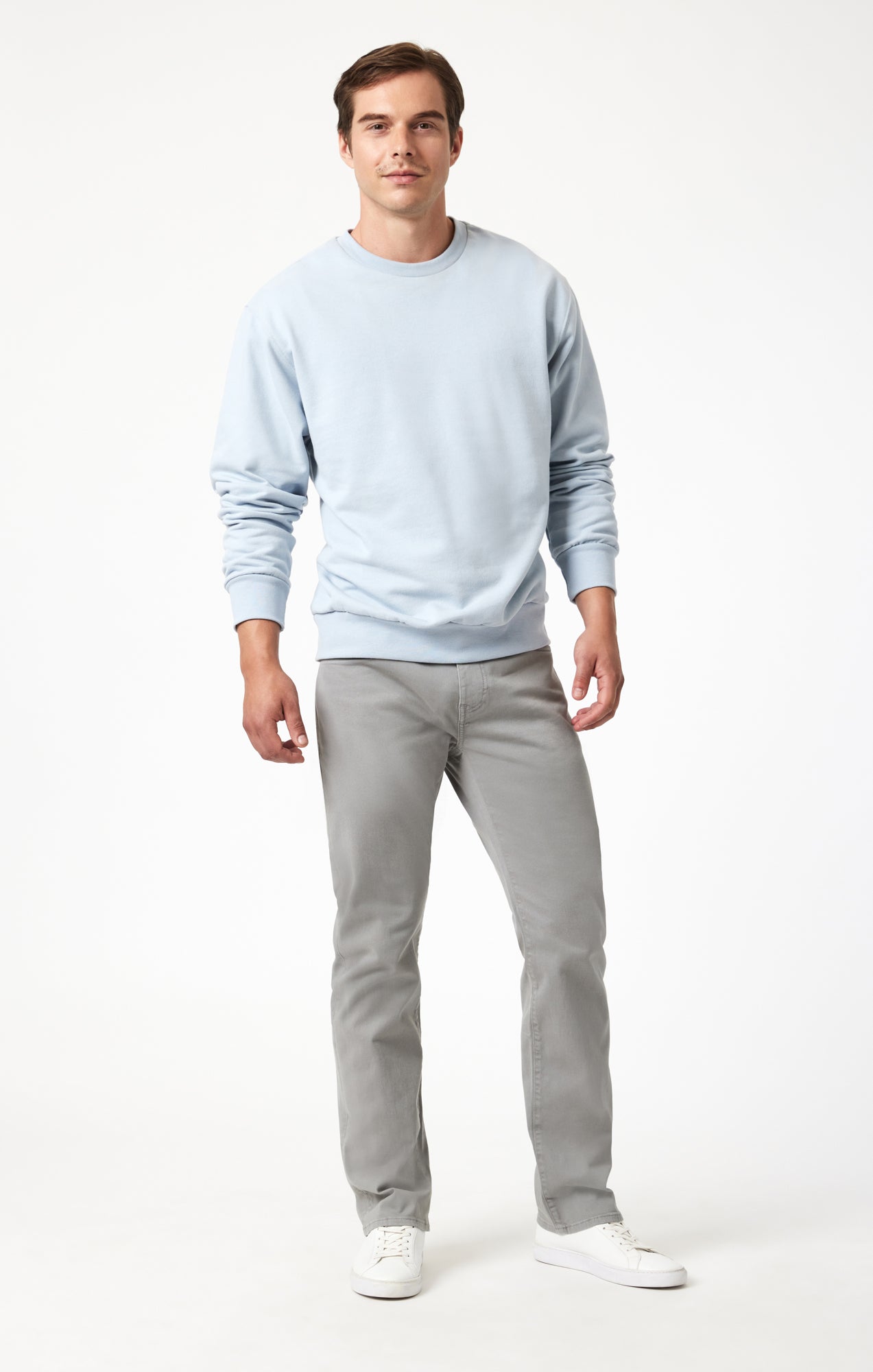 ZACH STRAIGHT LEG IN STORMY CASUAL TWILL - Mavi Jeans