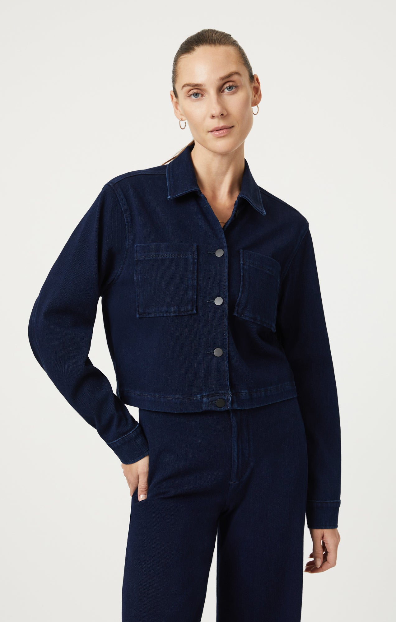 SHIRLEY JACKET IN DARK MOVE - Mavi Jeans