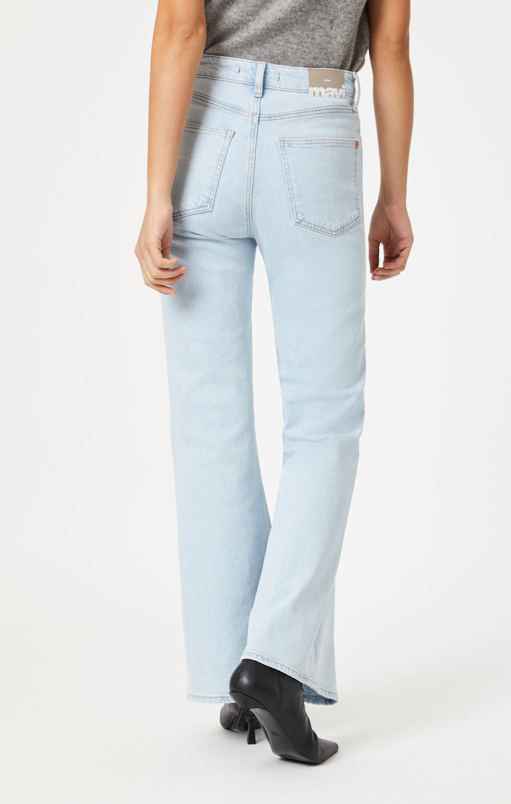 LOS ANGELES FLARE IN BLEACHED RECYCLED BLUE - Mavi Jeans