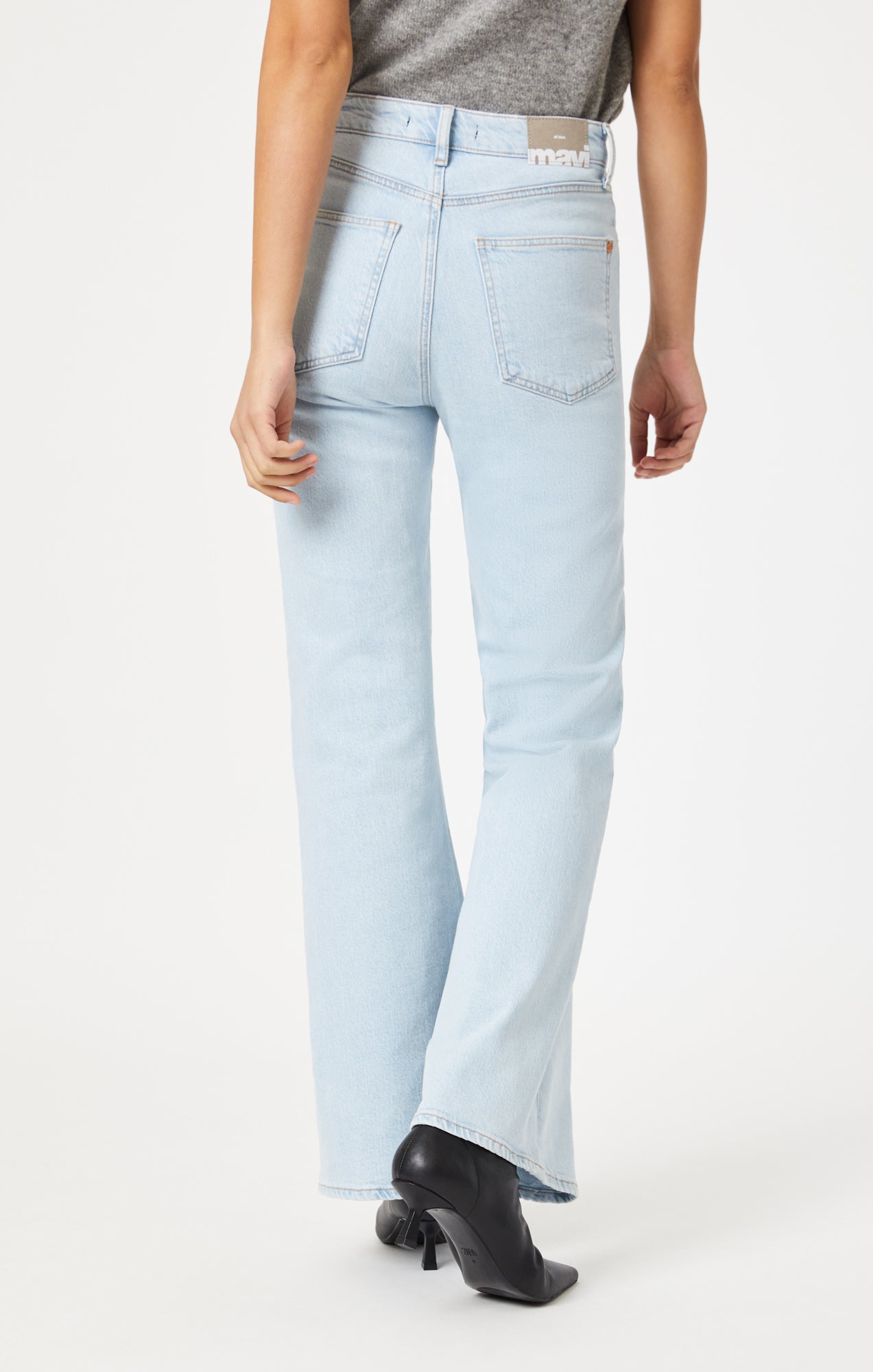 LOS ANGELES FLARE IN BLEACHED RECYCLED BLUE - Mavi Jeans