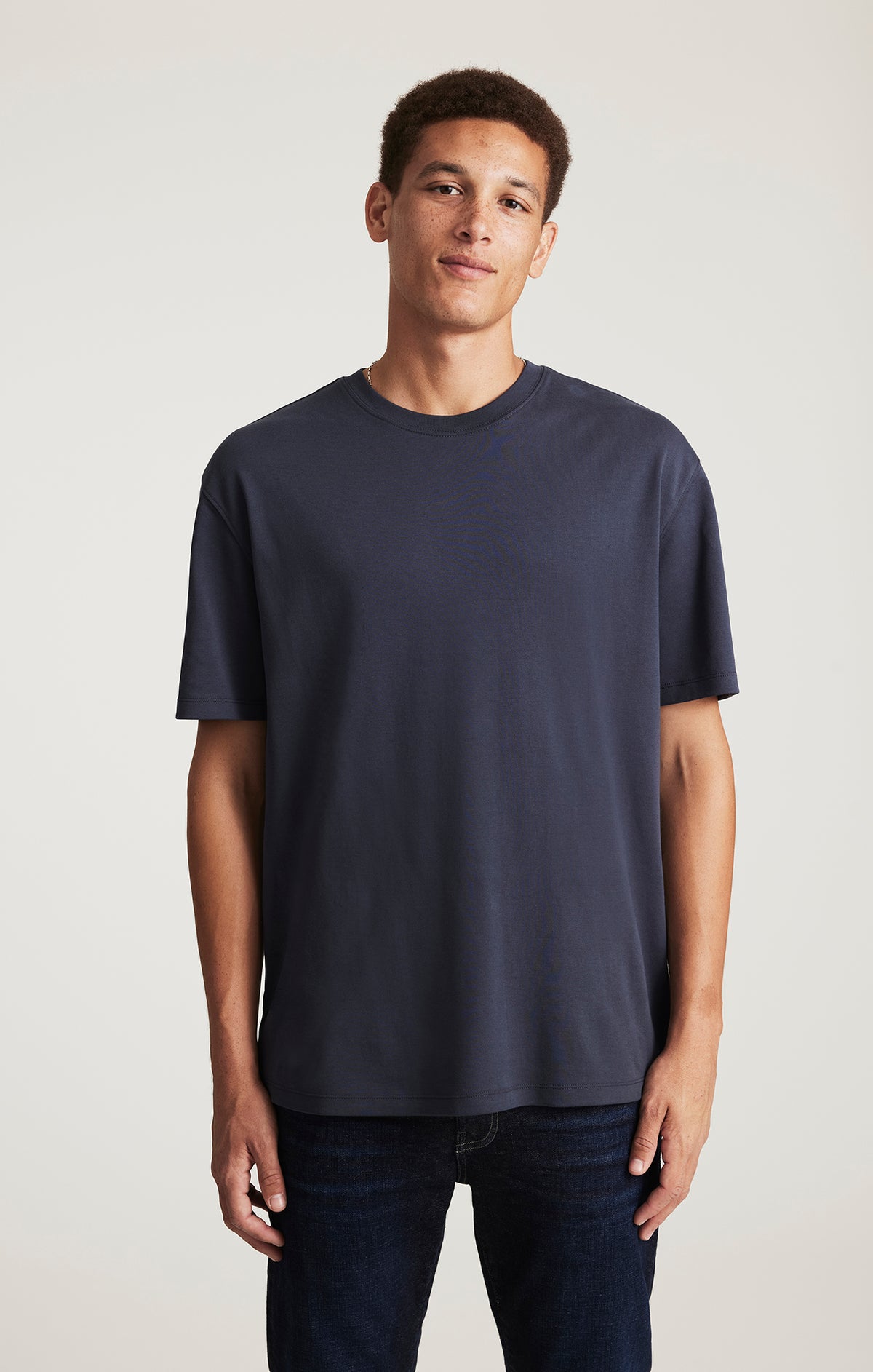 MAVI LOGO T-SHIRT IN PARISIAN NIGHT - Mavi Jeans